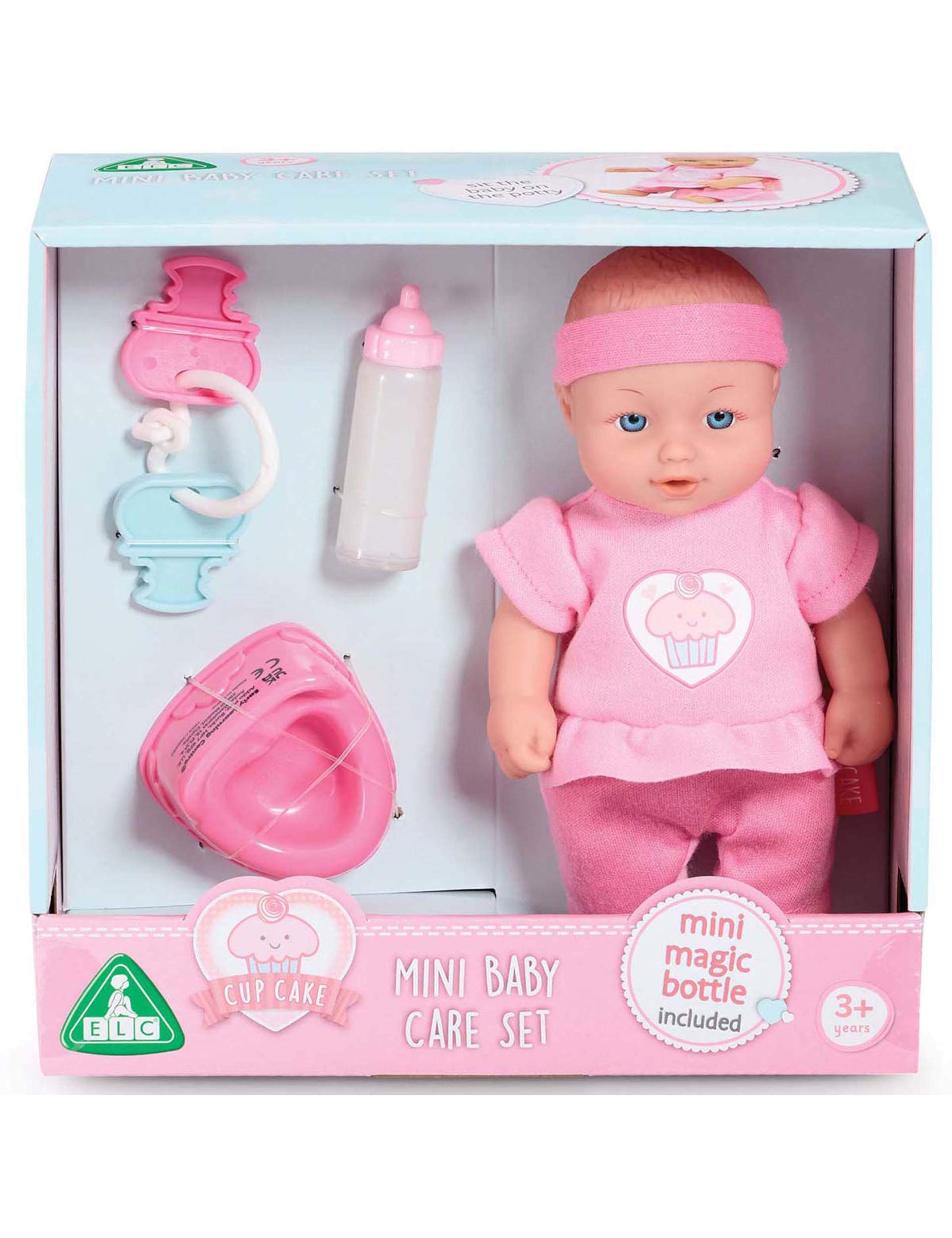 Cupcake Mini Baby Doll Care Playset (3+ Yrs)