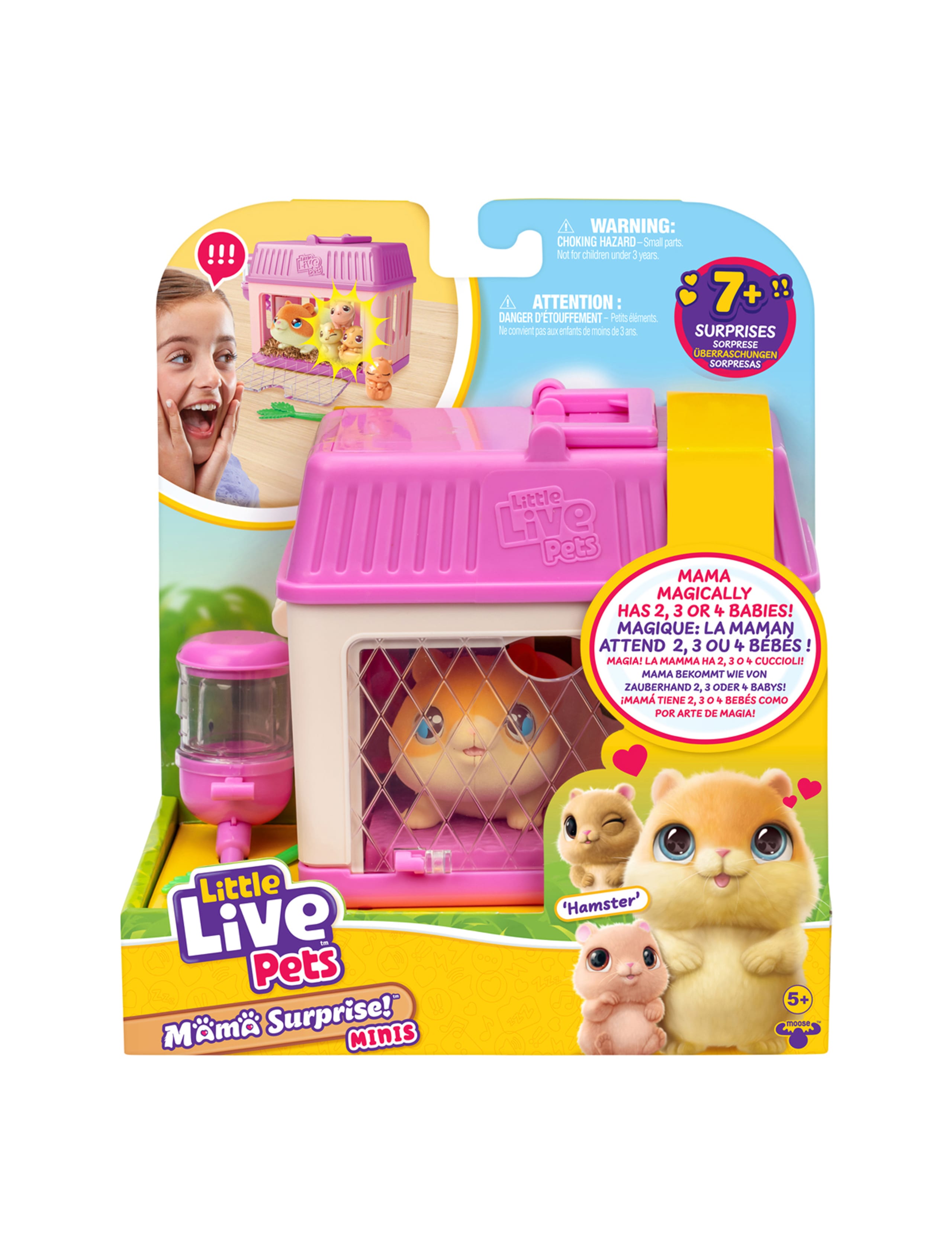 Mama Surprise Minis Hamster Playset (5+ Yrs)