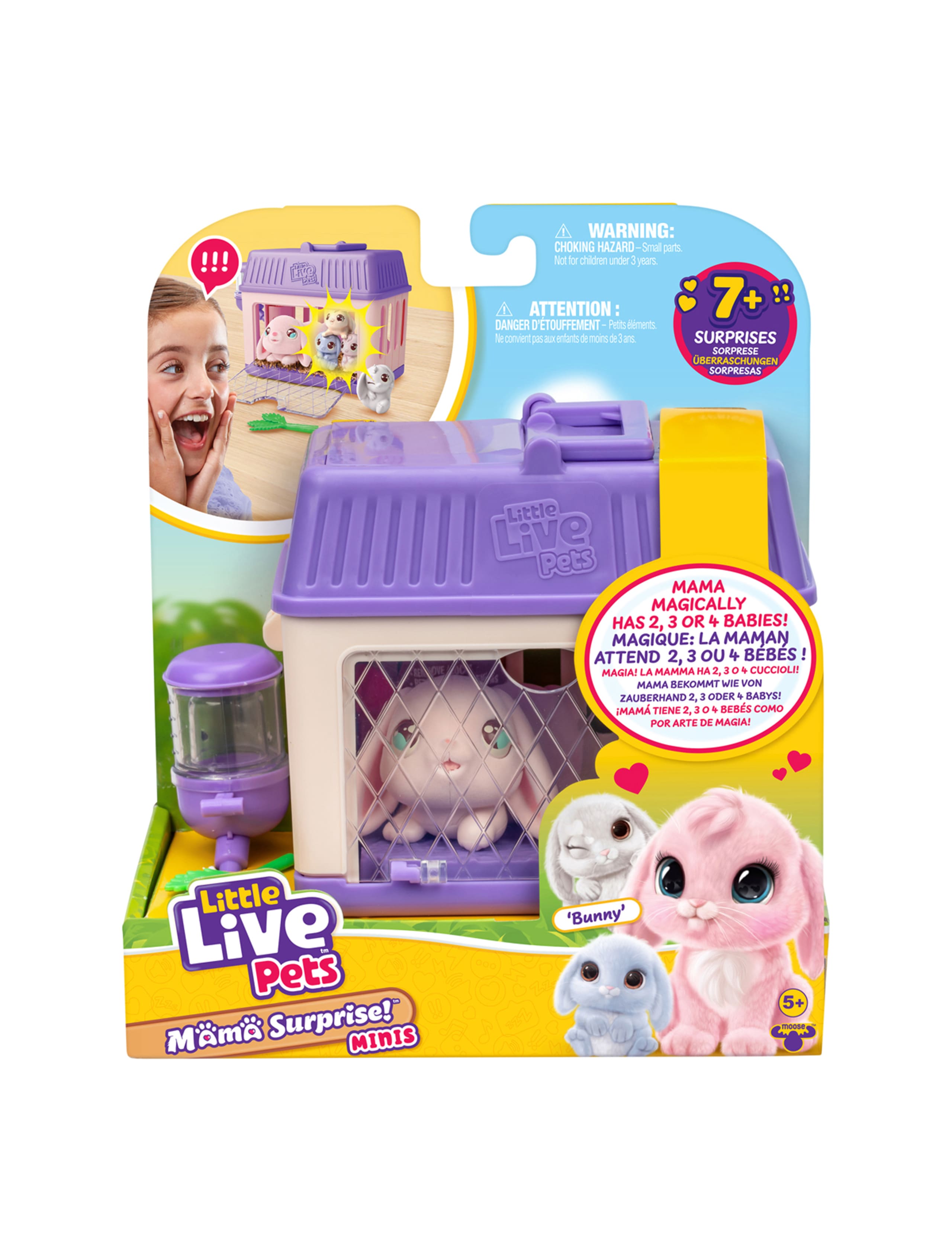 Mama Surprise Minis Bunny Playset (5+ Yrs)