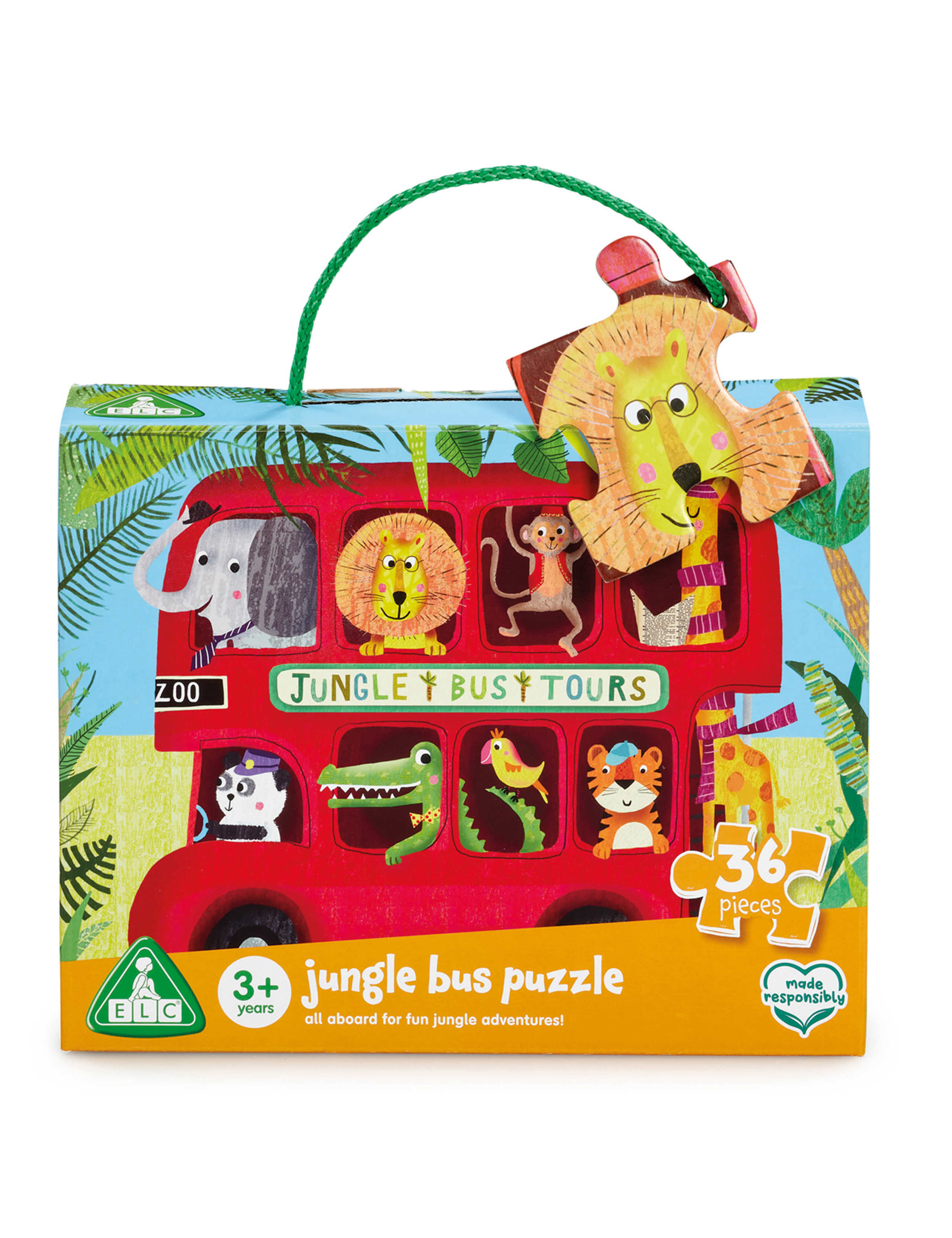 Jungle Bus Puzzle (3+ Yrs)