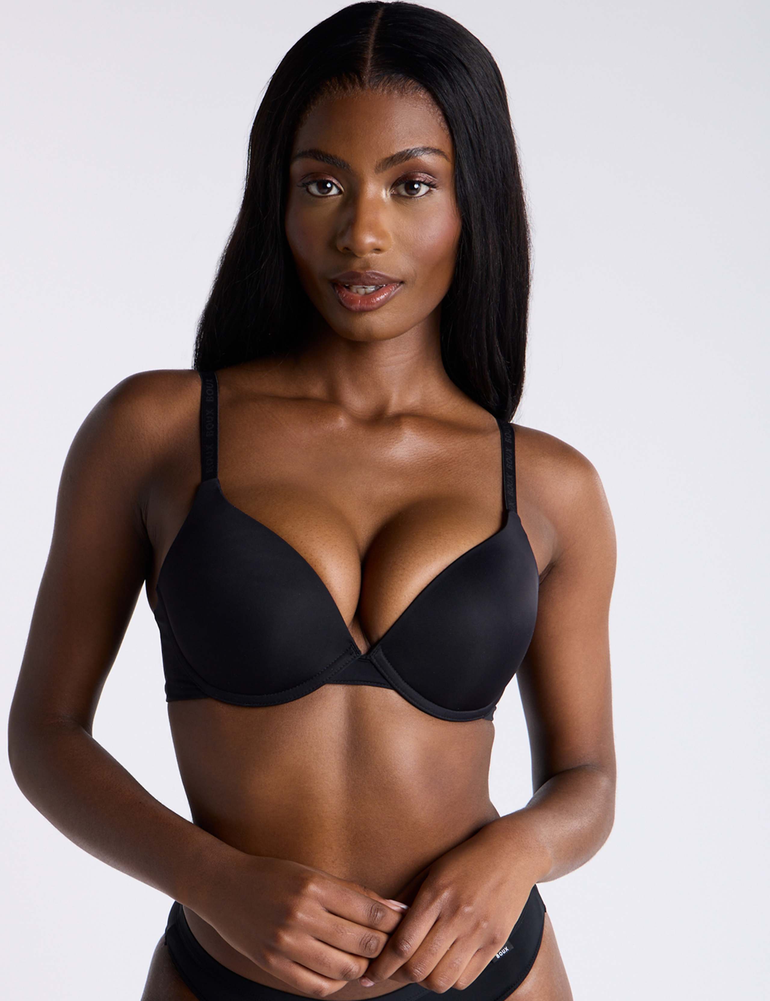 Wired Microfibre T-Shirt Push-Up Bra (B-DD)