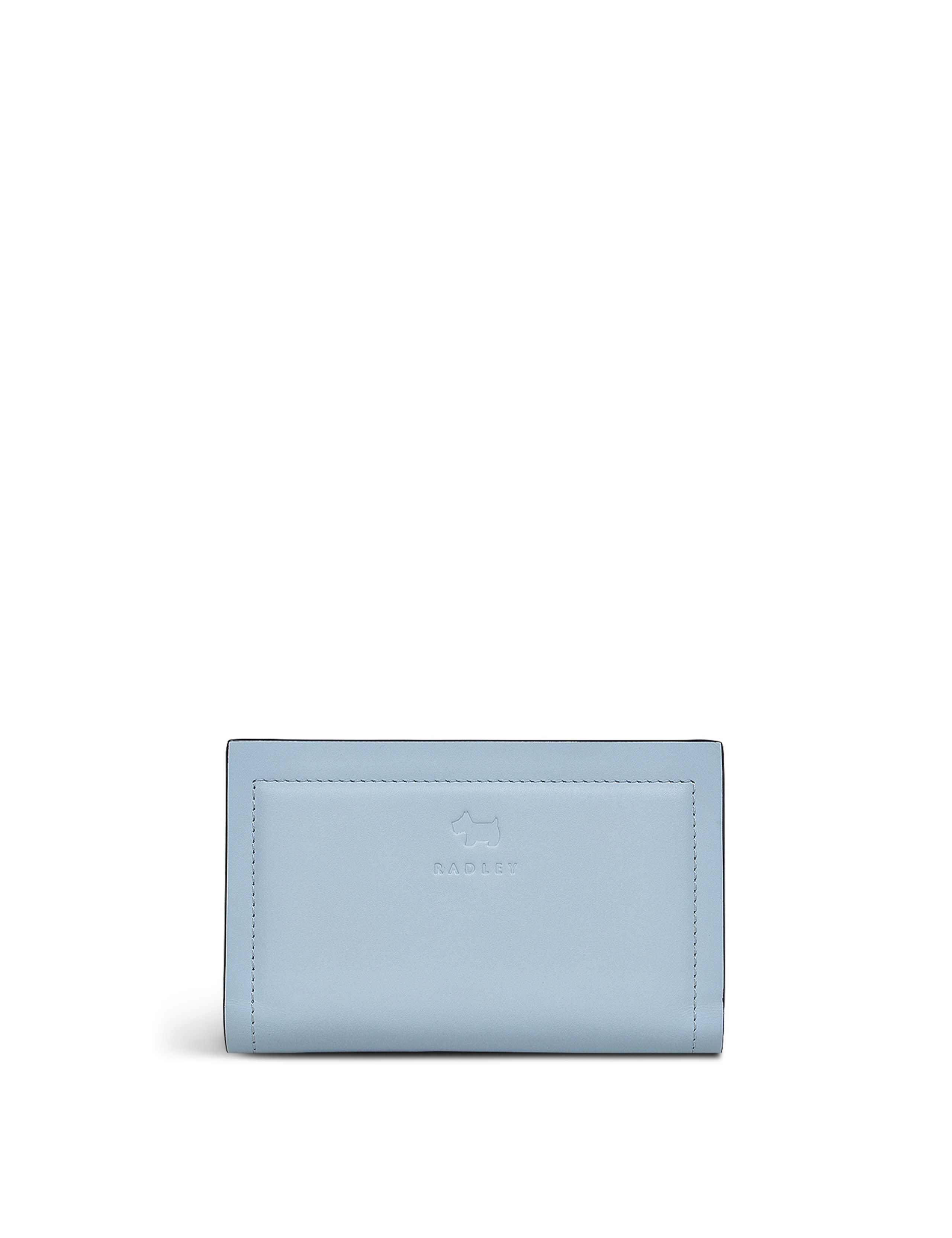 Heritage Border Leather Medium Bifold Purse