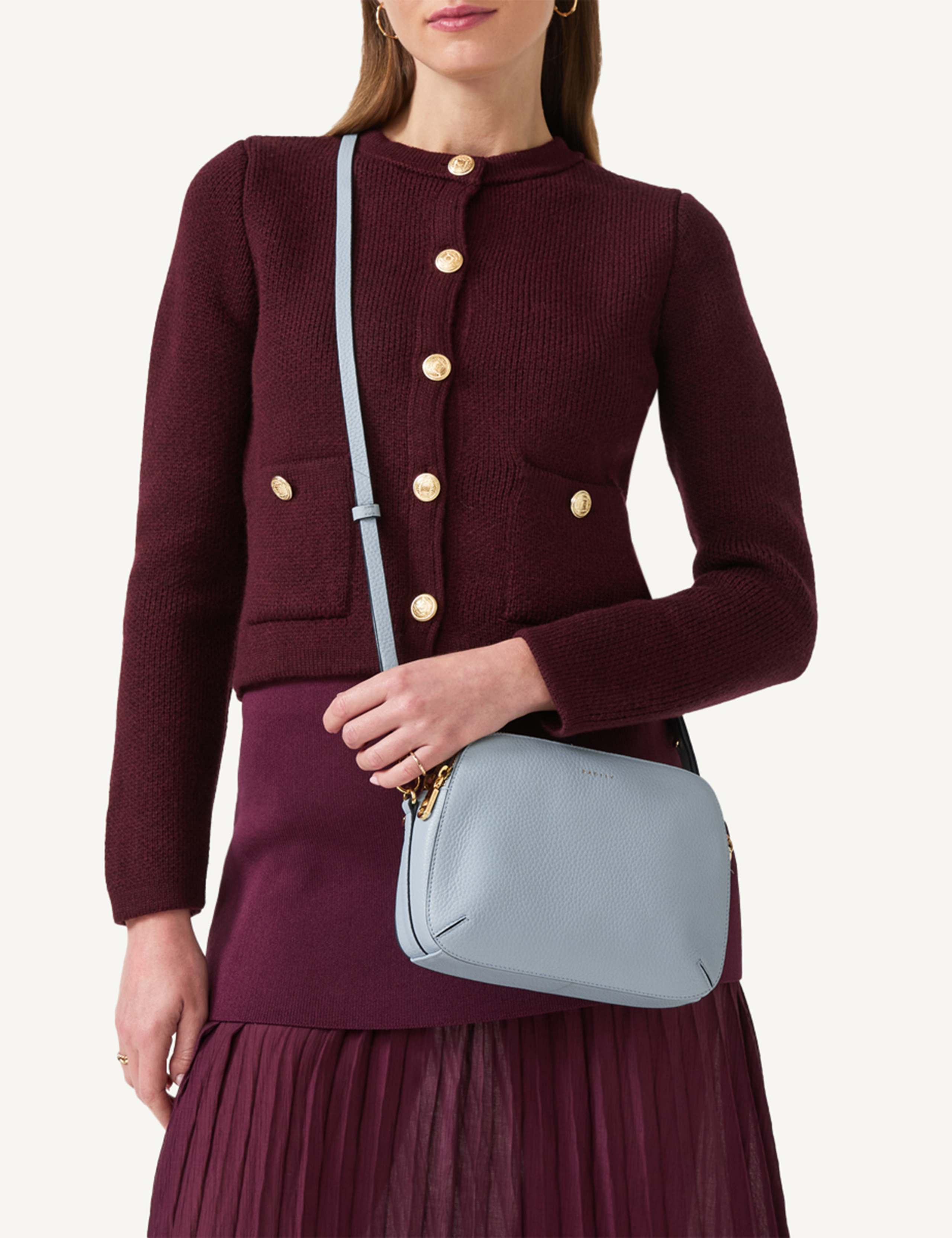 Dukes Place Leather Cross Body Bag