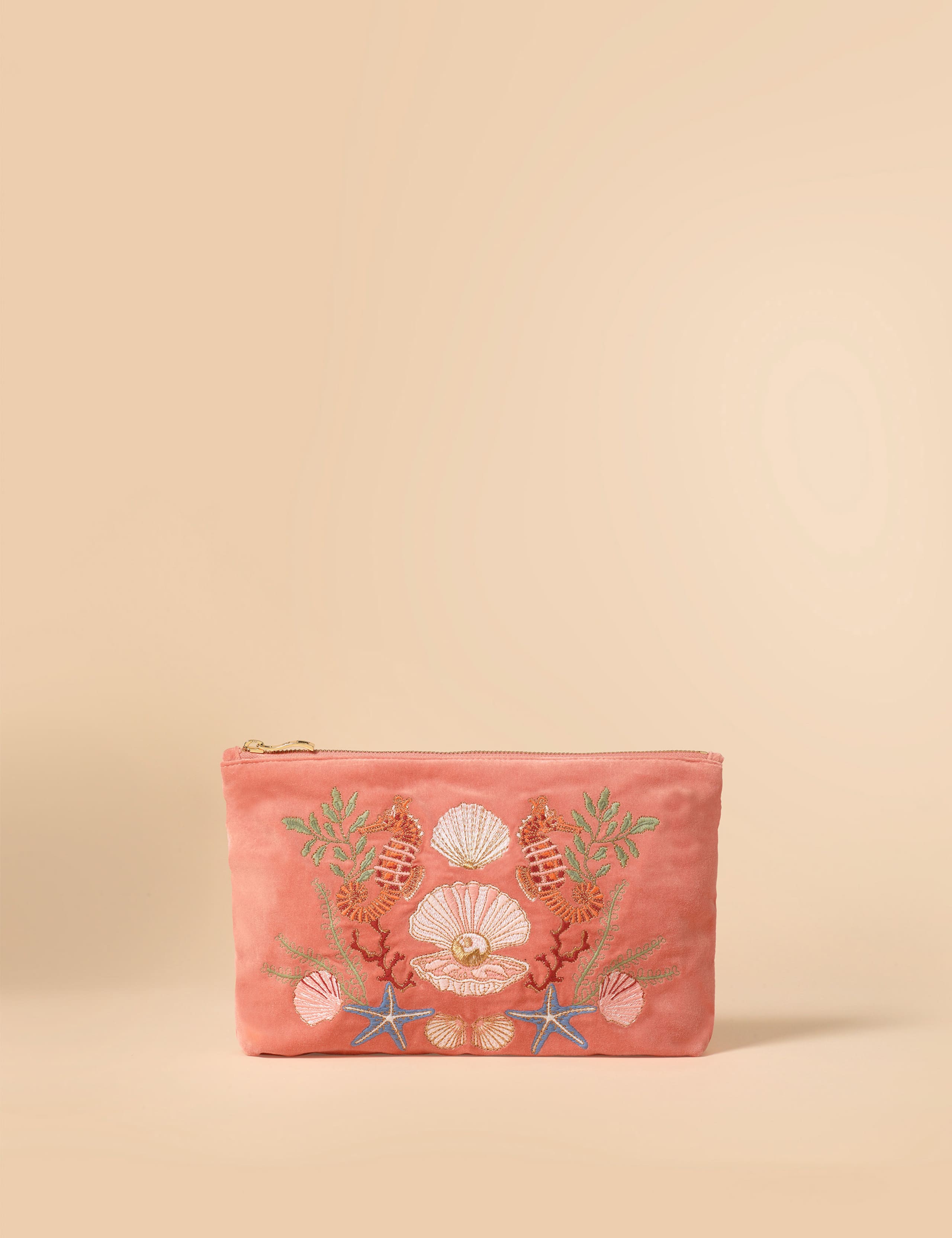 Pure Cotton Embroidered Pouch