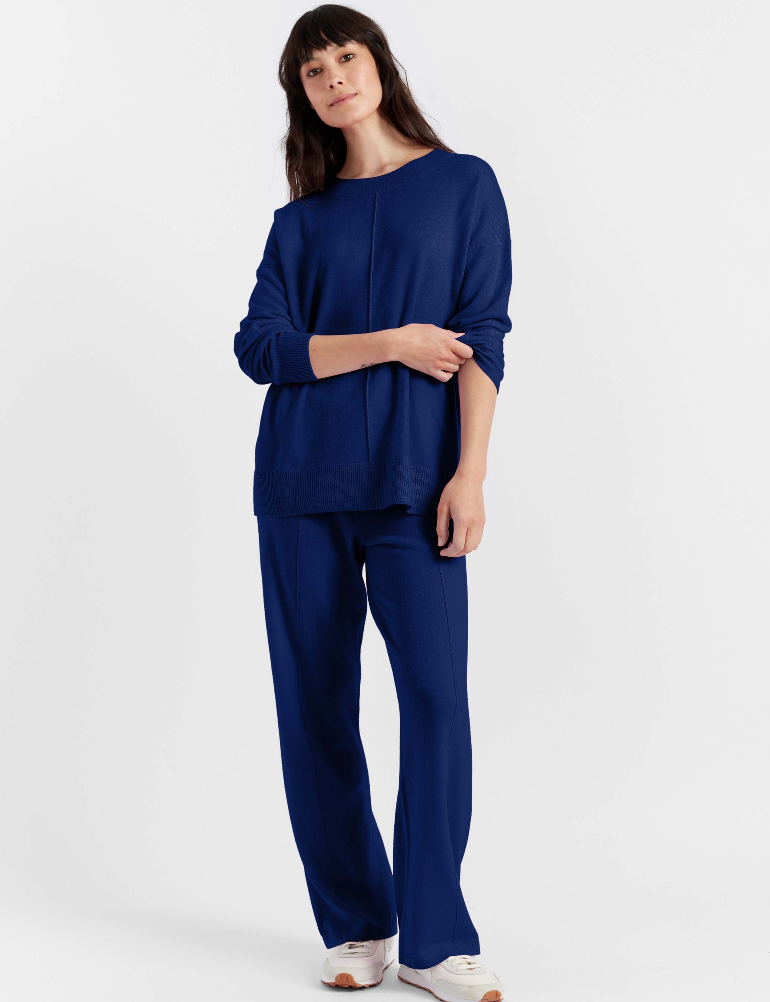 Wool Rich with Cashmere Relaxed Jumper