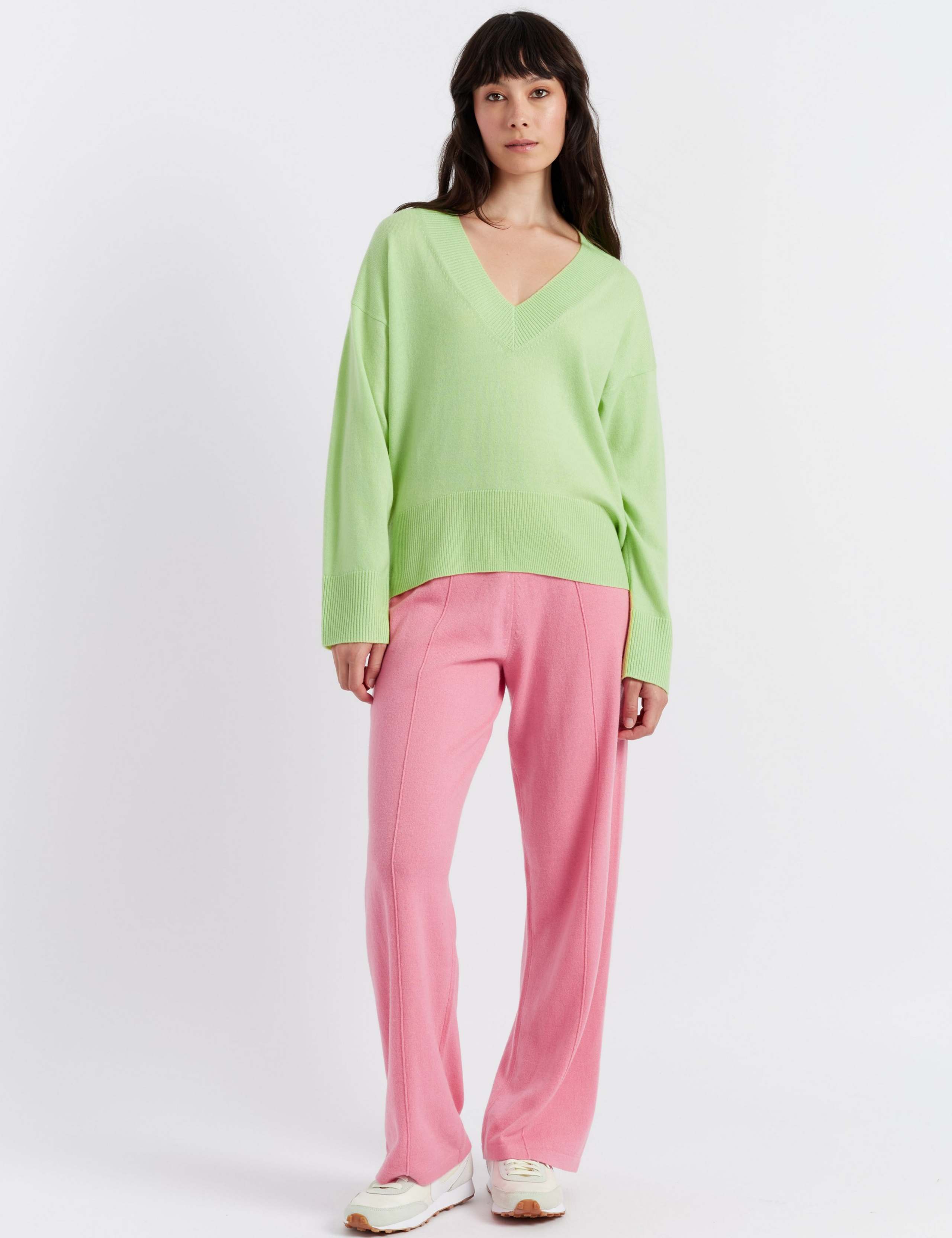 Wool Rich Relaxed Jumper with Cashmere