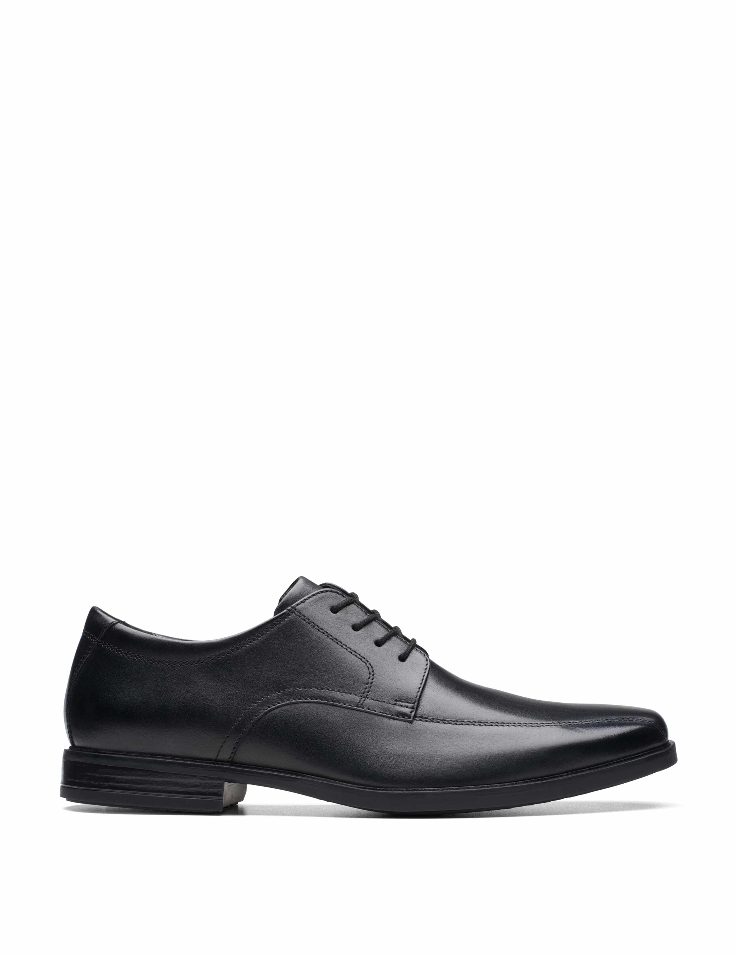 Wide Fit Leather Oxford Shoes