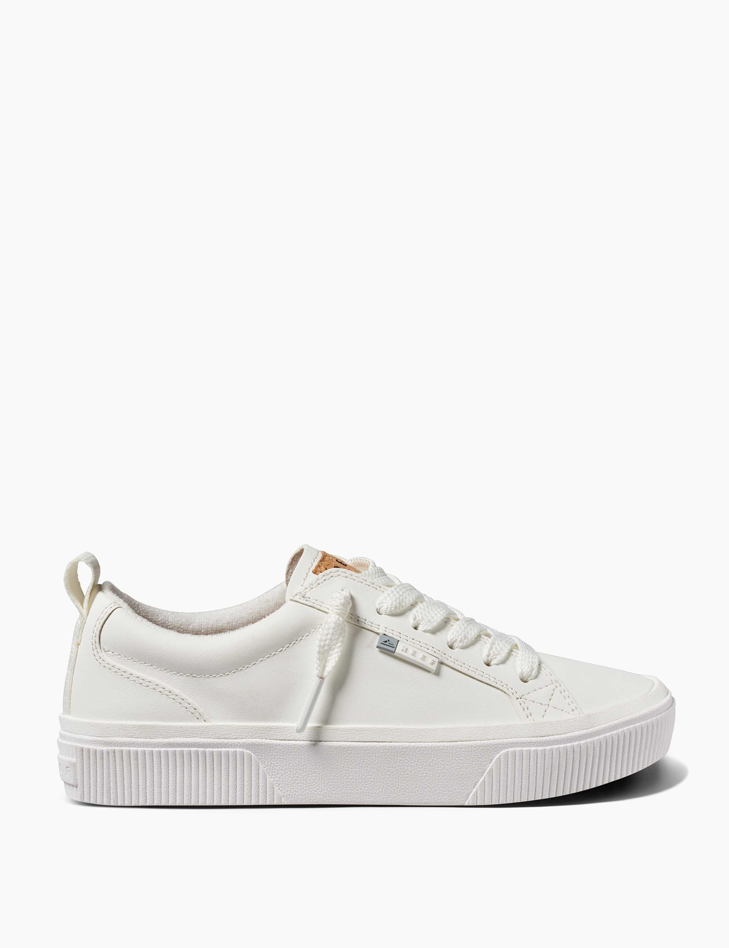Lay Day Dawn Leather Metallic Trainers