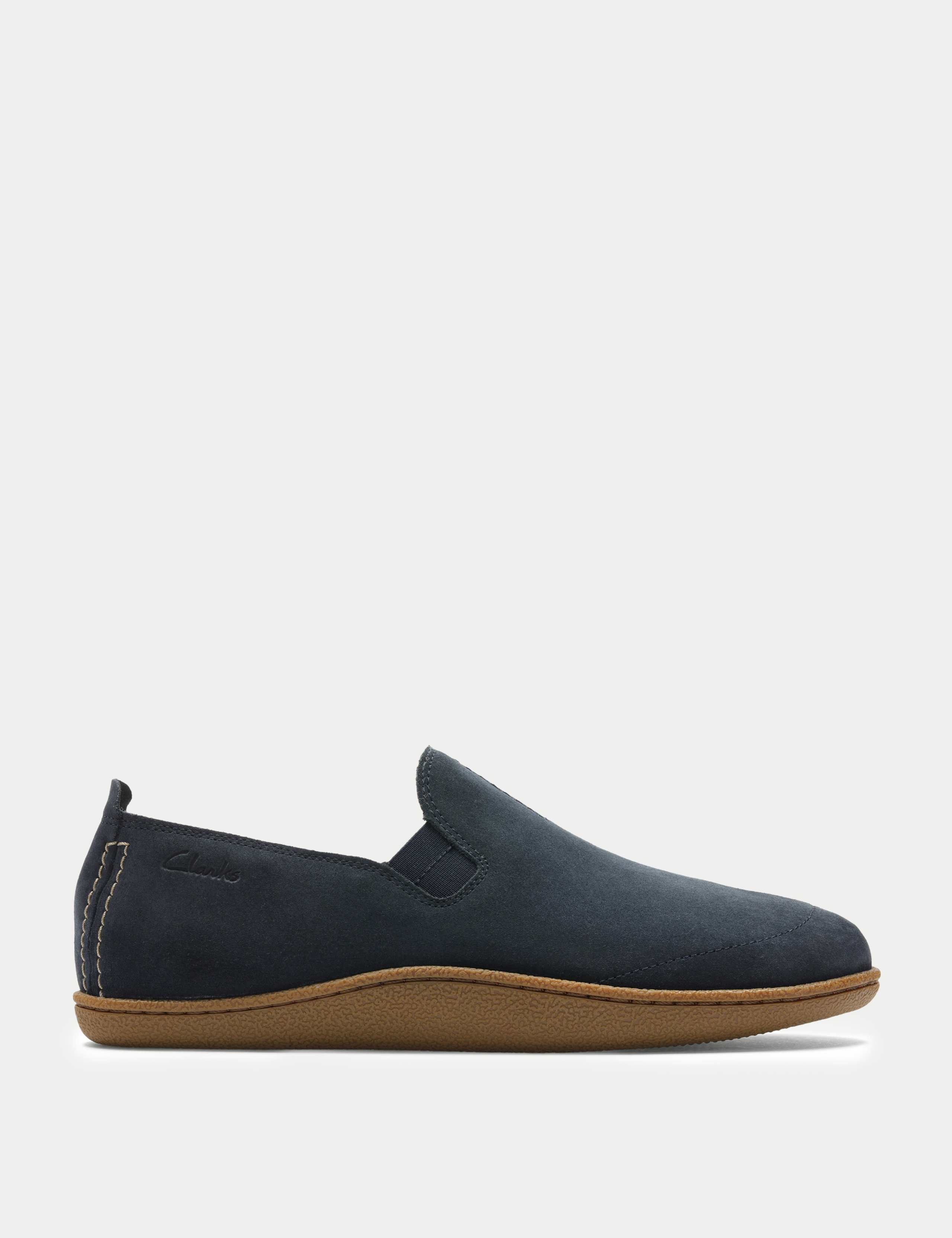Suede Faux Fur Lined Moccasin Slippers