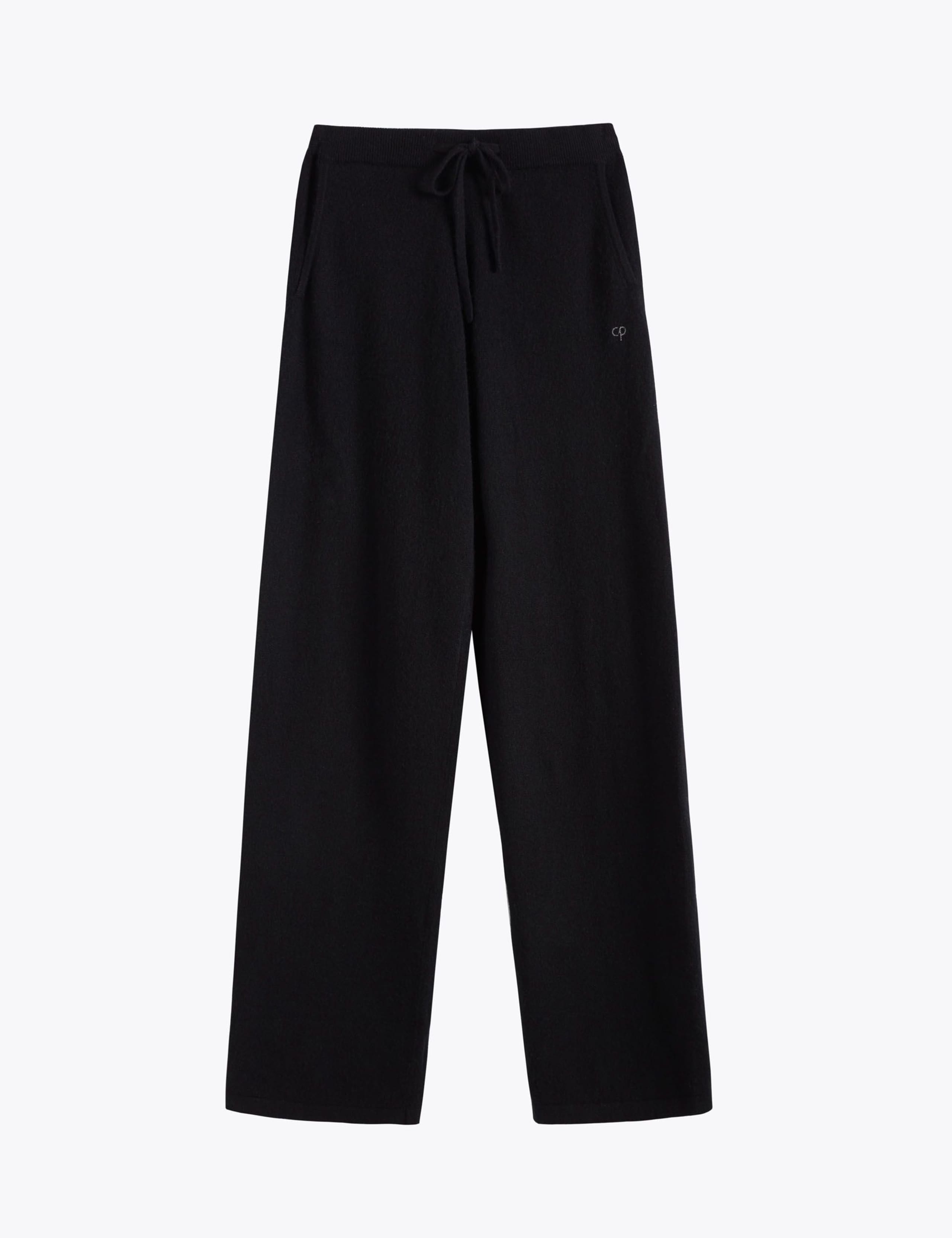 Pure Cashmere Relaxed Wide Leg Joggers
