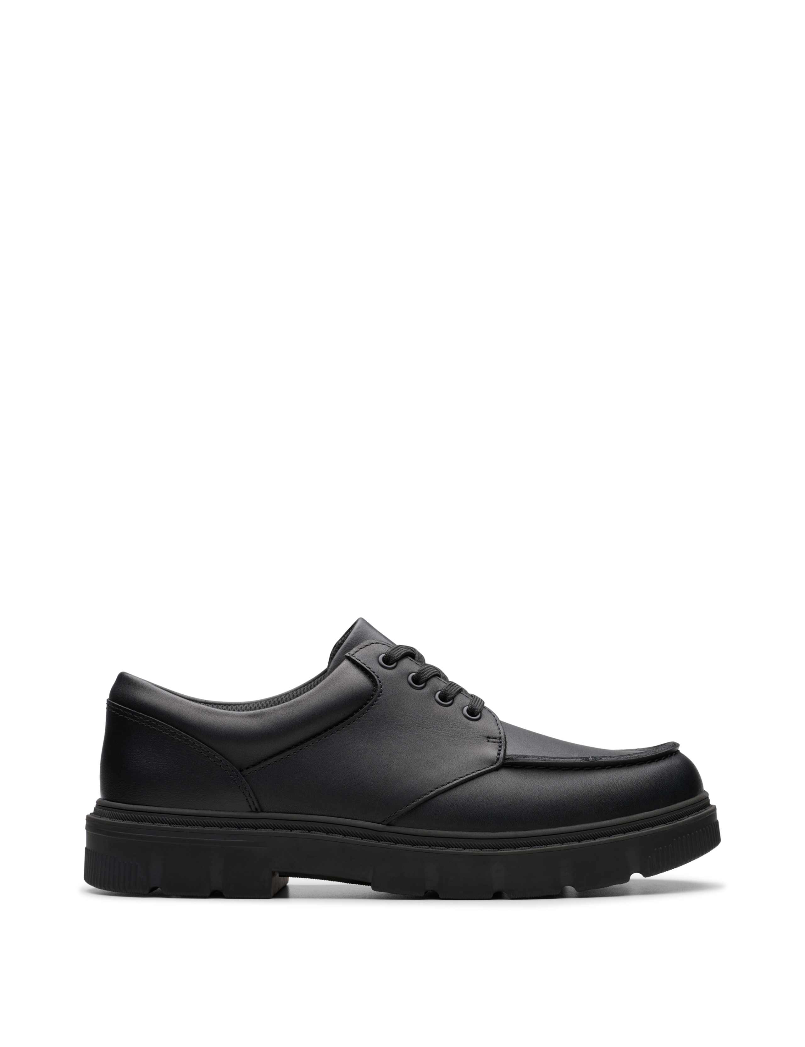 Kids' Leather School Shoes (3 Large - 9.5 Large)