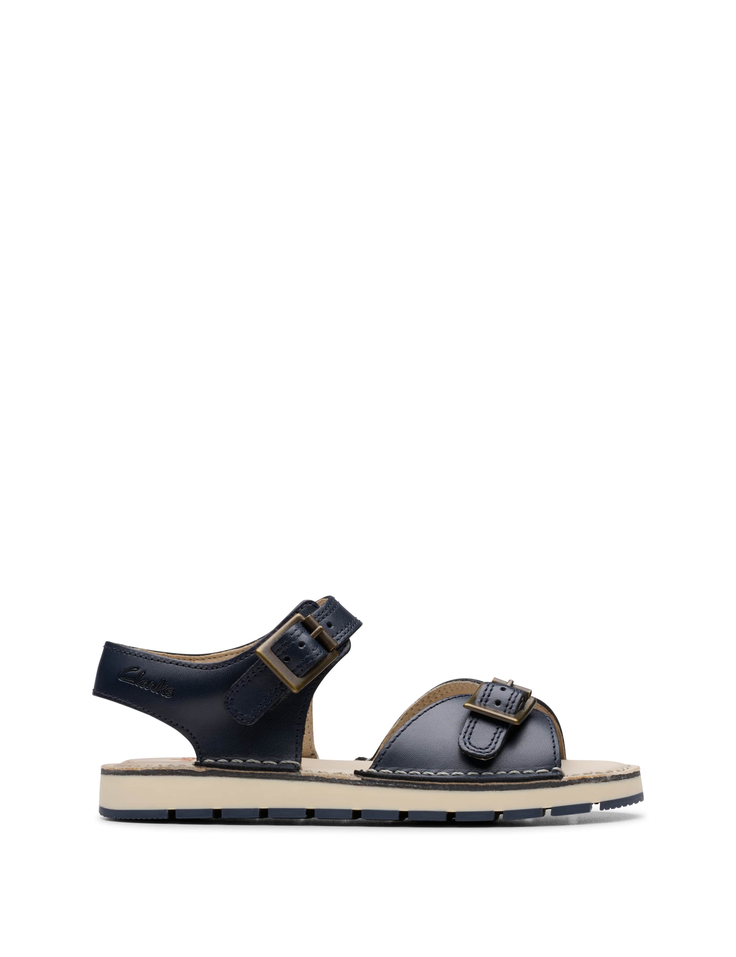 Leather Flat Sandals