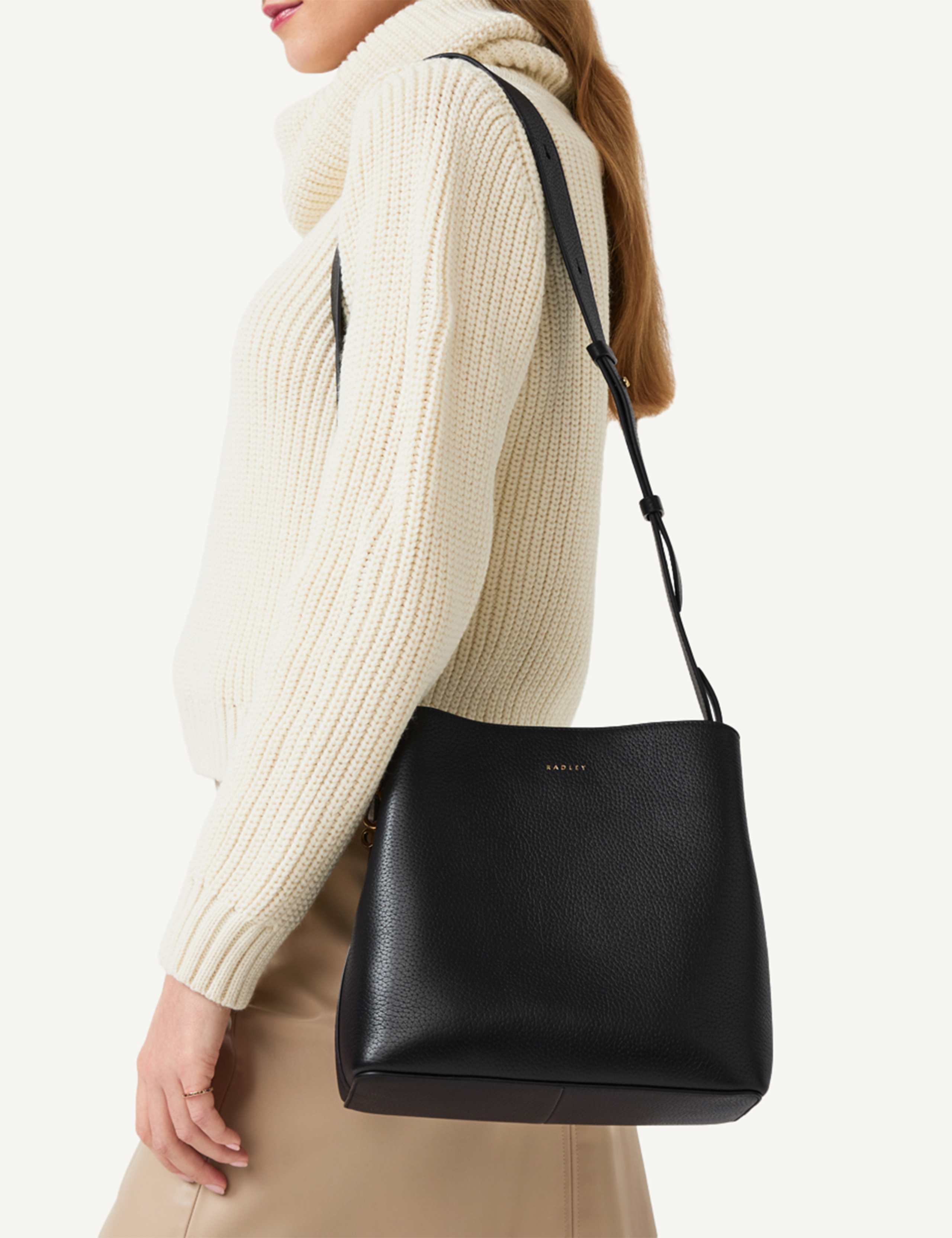 Dukes Place Icon Leather Cross Body Bag