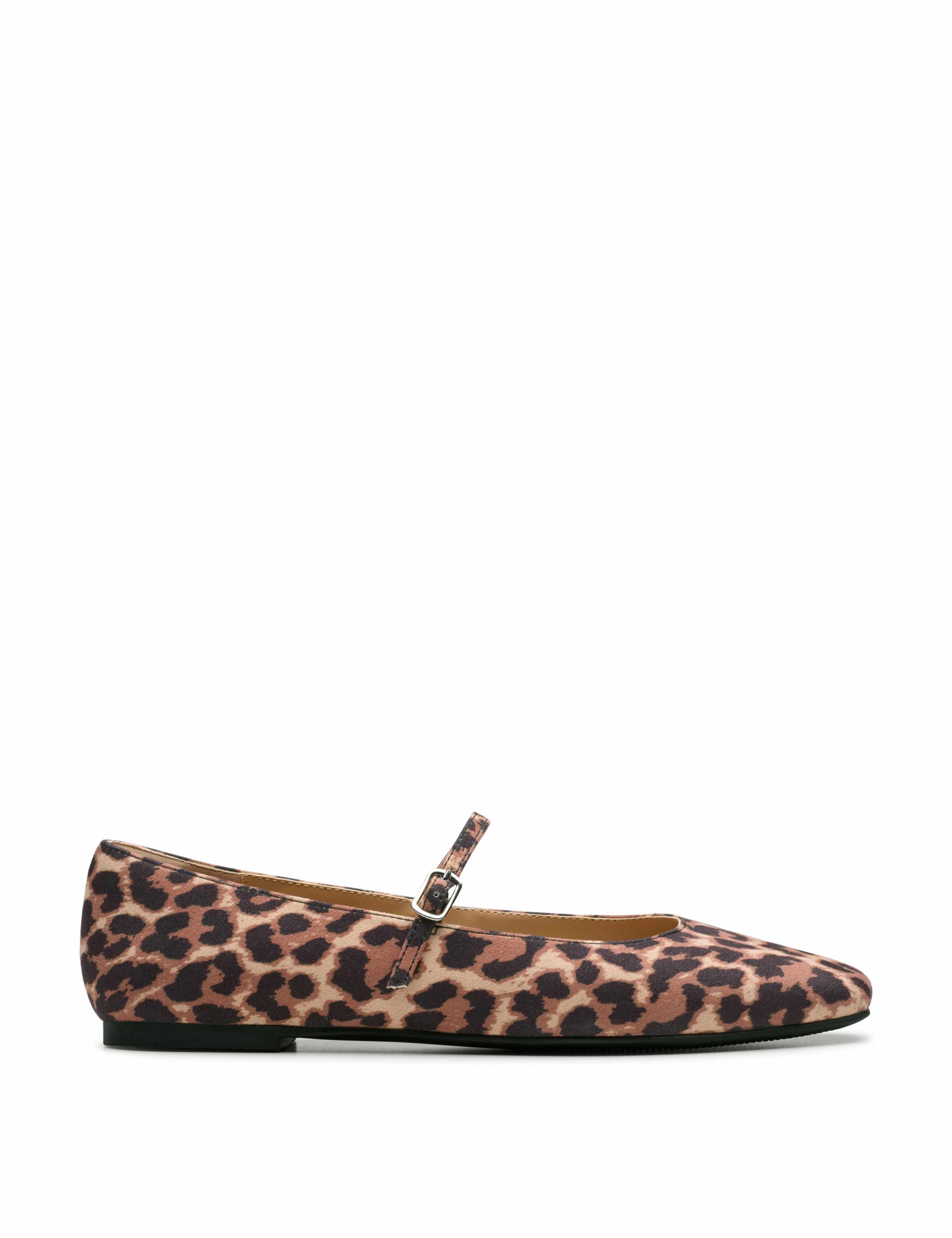 Patent Croc Buckle Mary Jane Ballet Pumps