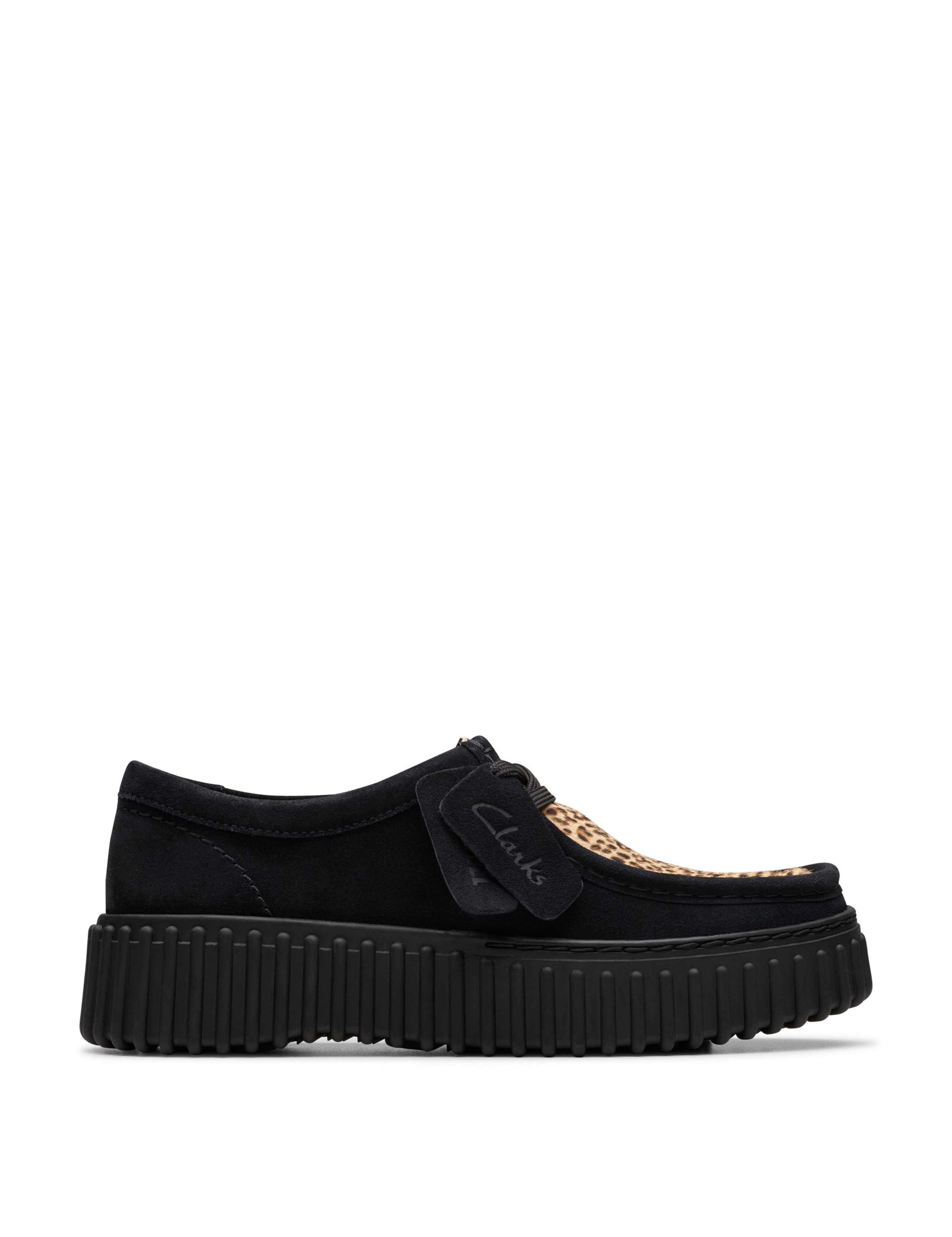 Torhill Bee Animal Print Flatform Shoes