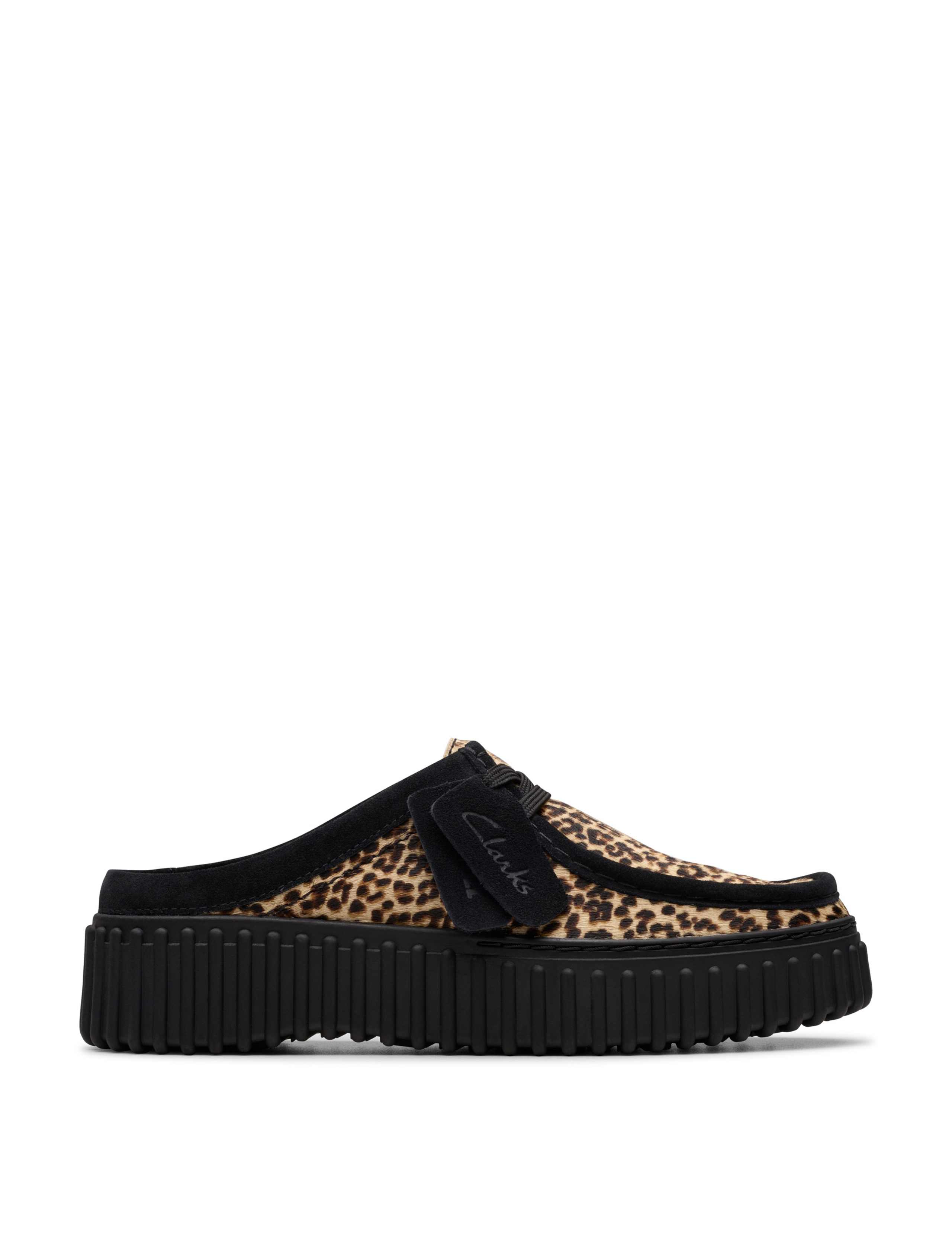 Torhill Animal Print Flatform Mules