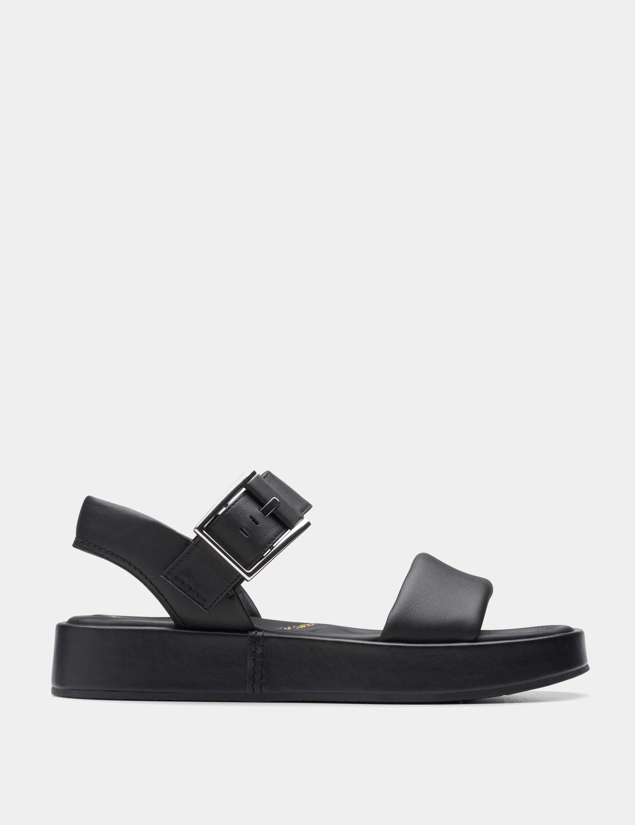 Alda Wide Fit Leather Ankle Strap Sandals