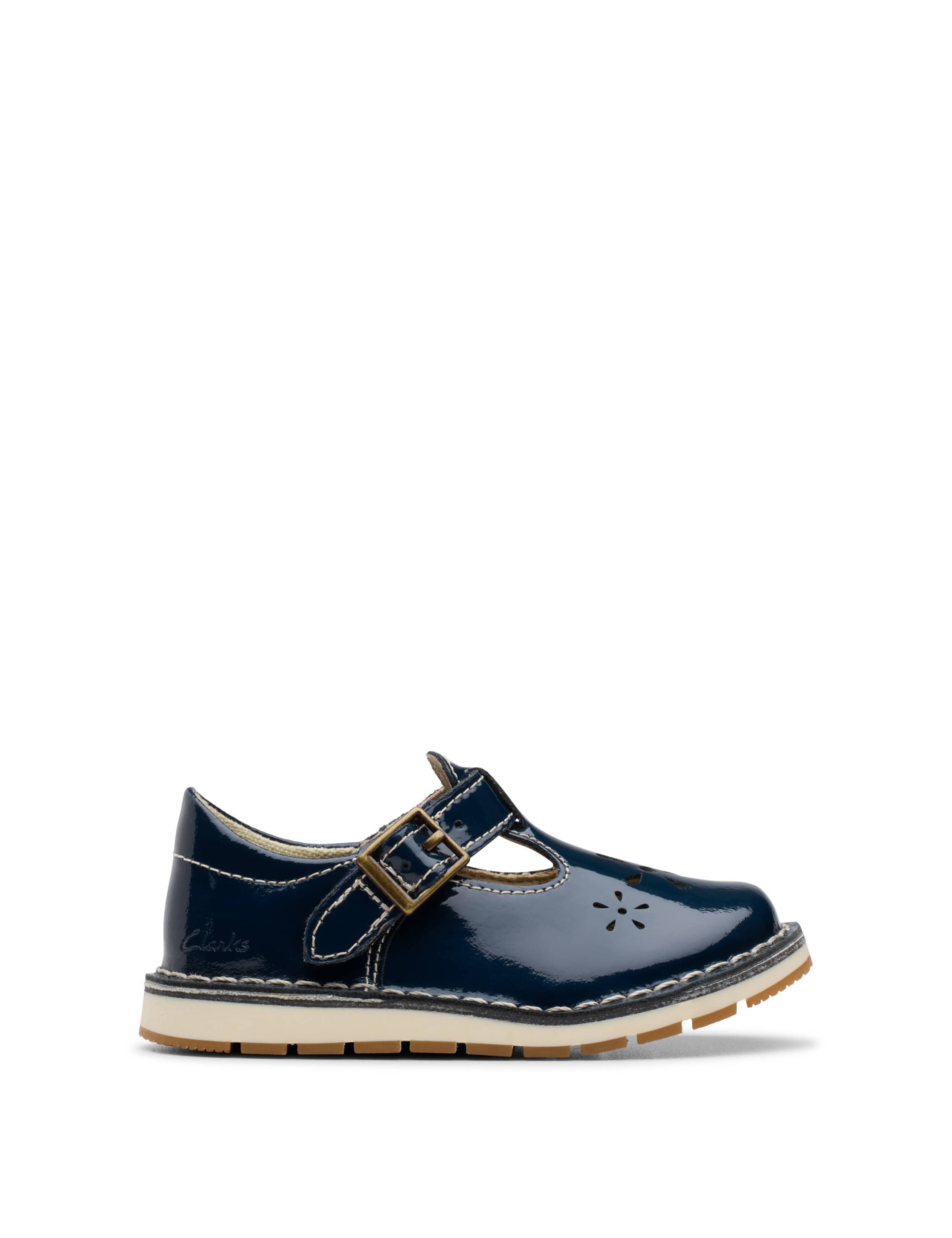 Kids' Leather T Bar Shoes (4 Small - 6 1/2 Small)
