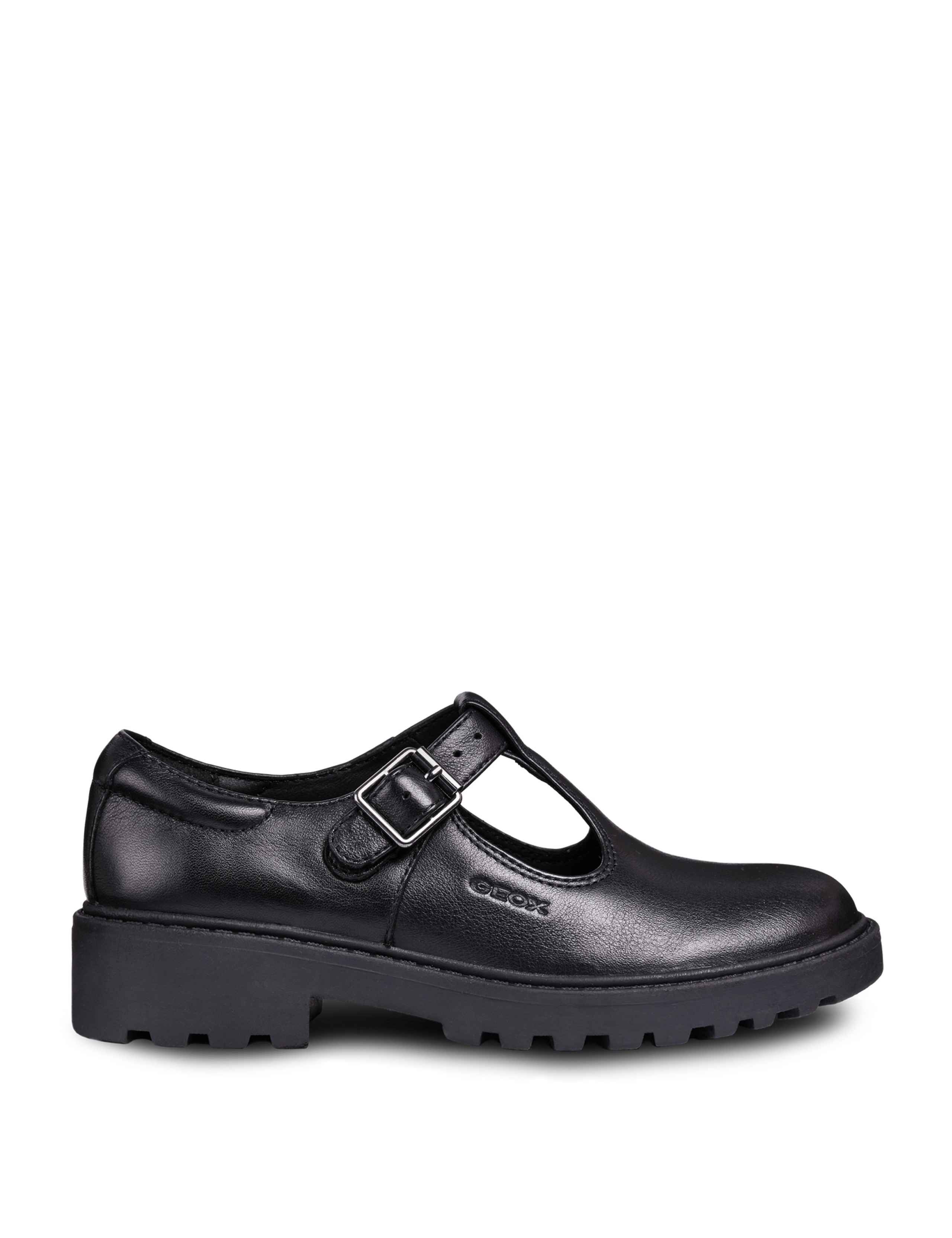 Kids' Leather T-Bar School Shoes (13 Small - 6 Large)
