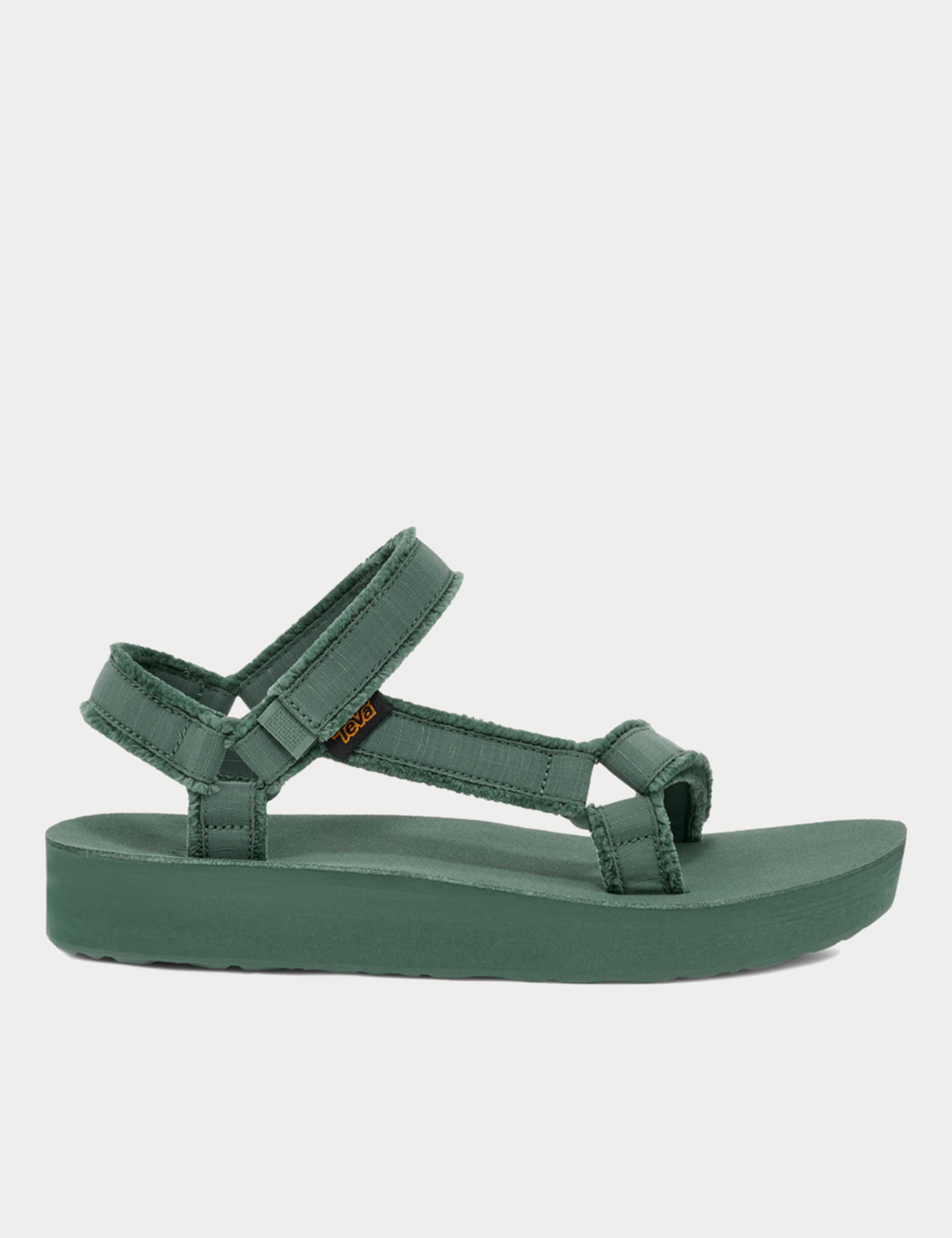 Midform Universal Canvas Flatform Sandals