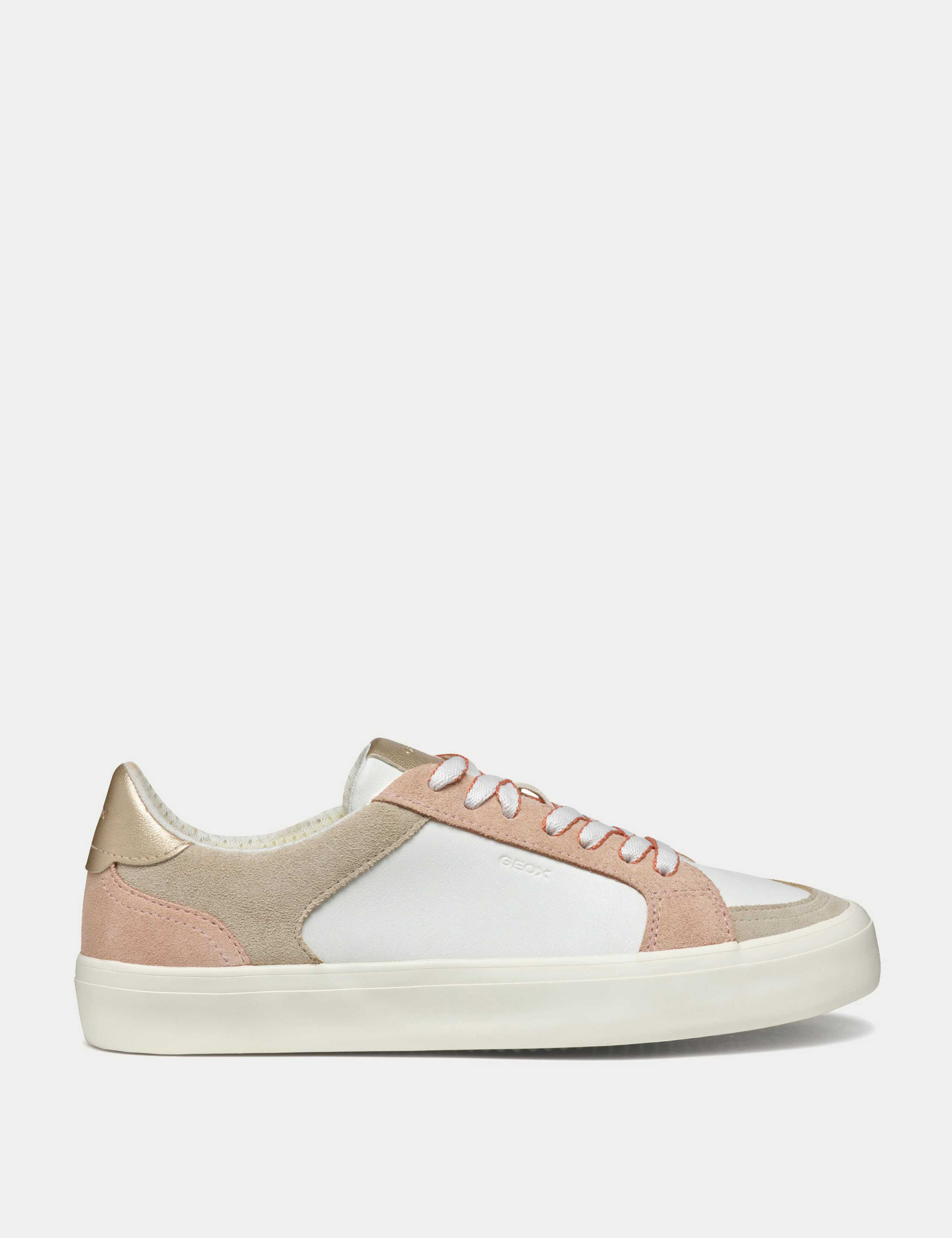 Leather Lace Up Trainers