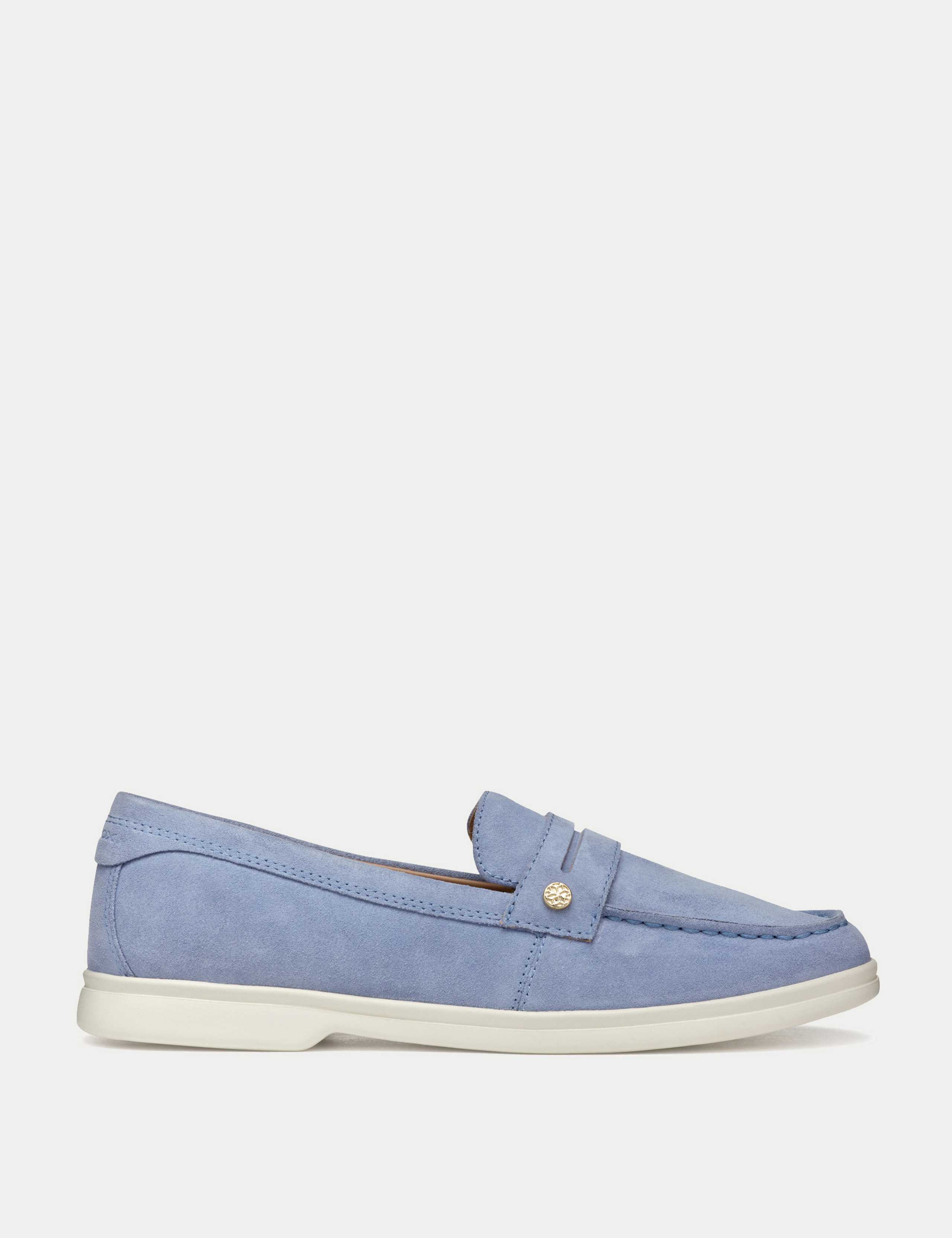 Suede Platform Loafers