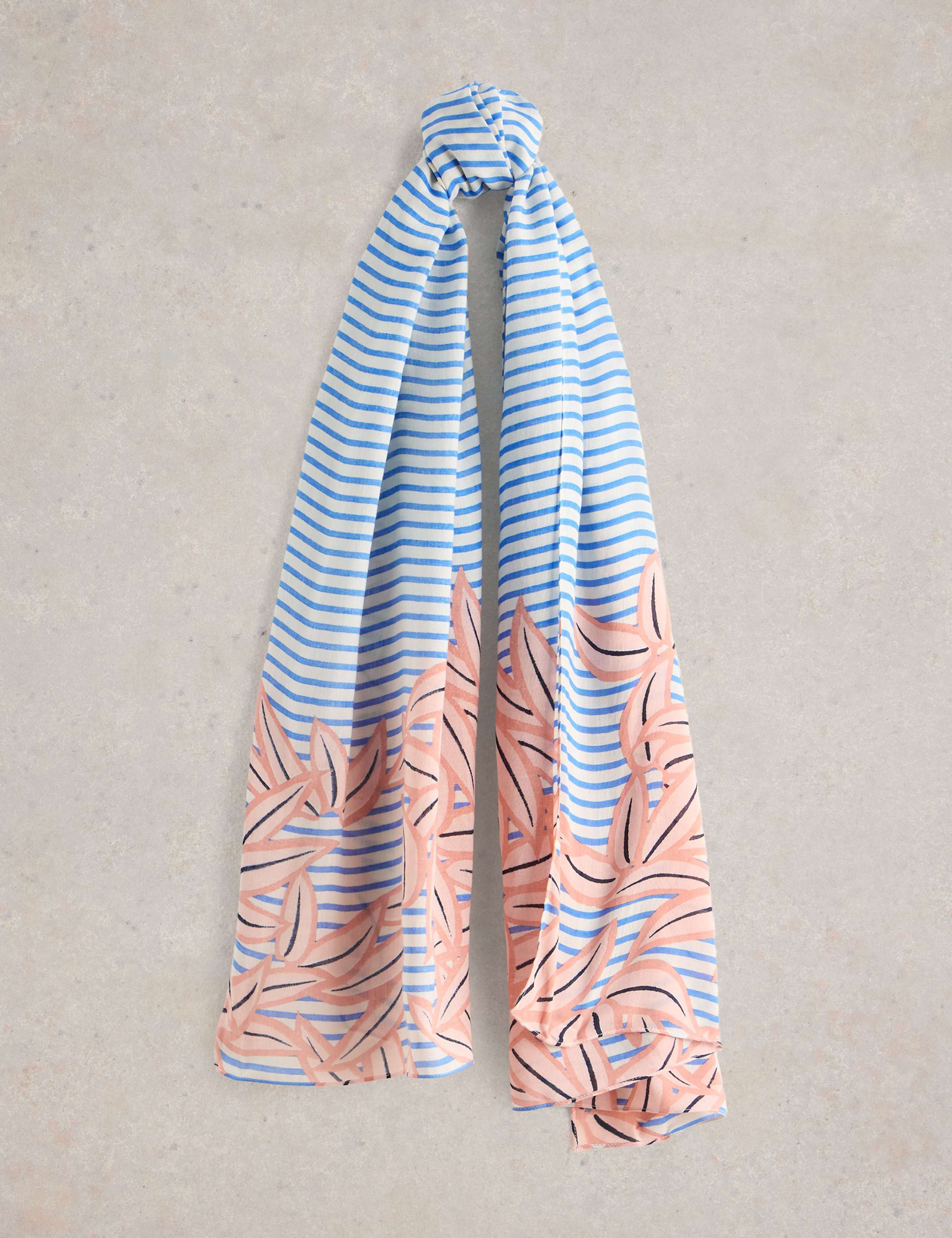 Leaf Print Scarf