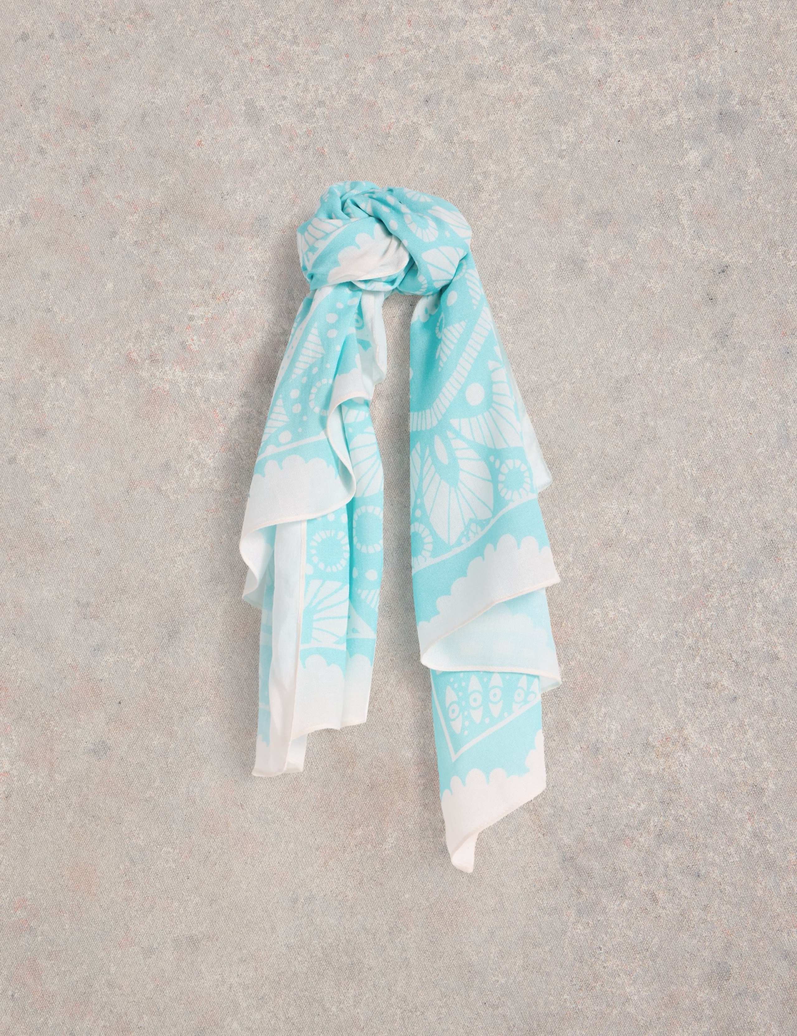 Printed Square Scarf