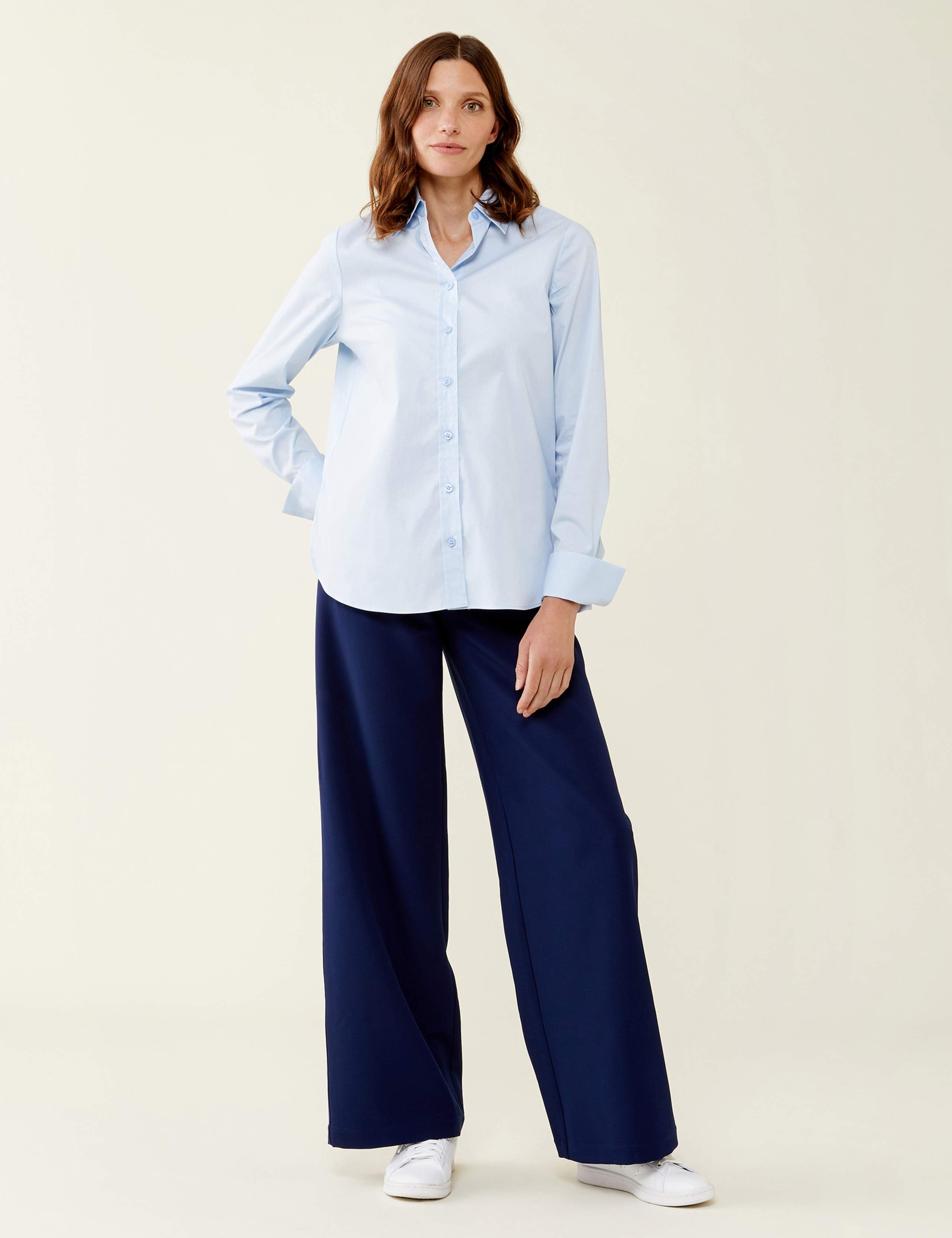 Cotton Rich Collared Shirt