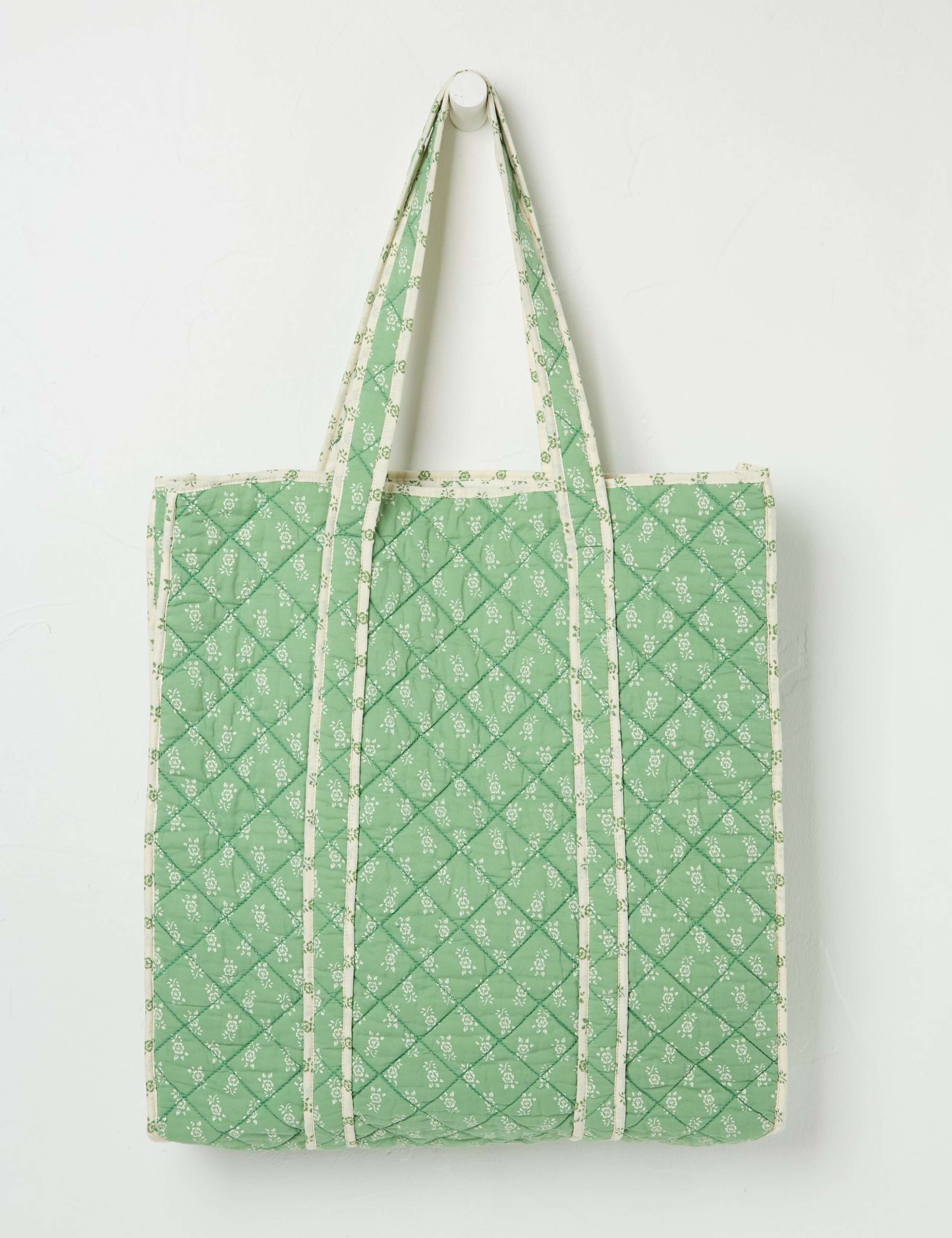 Pure Cotton Quilted Shopper