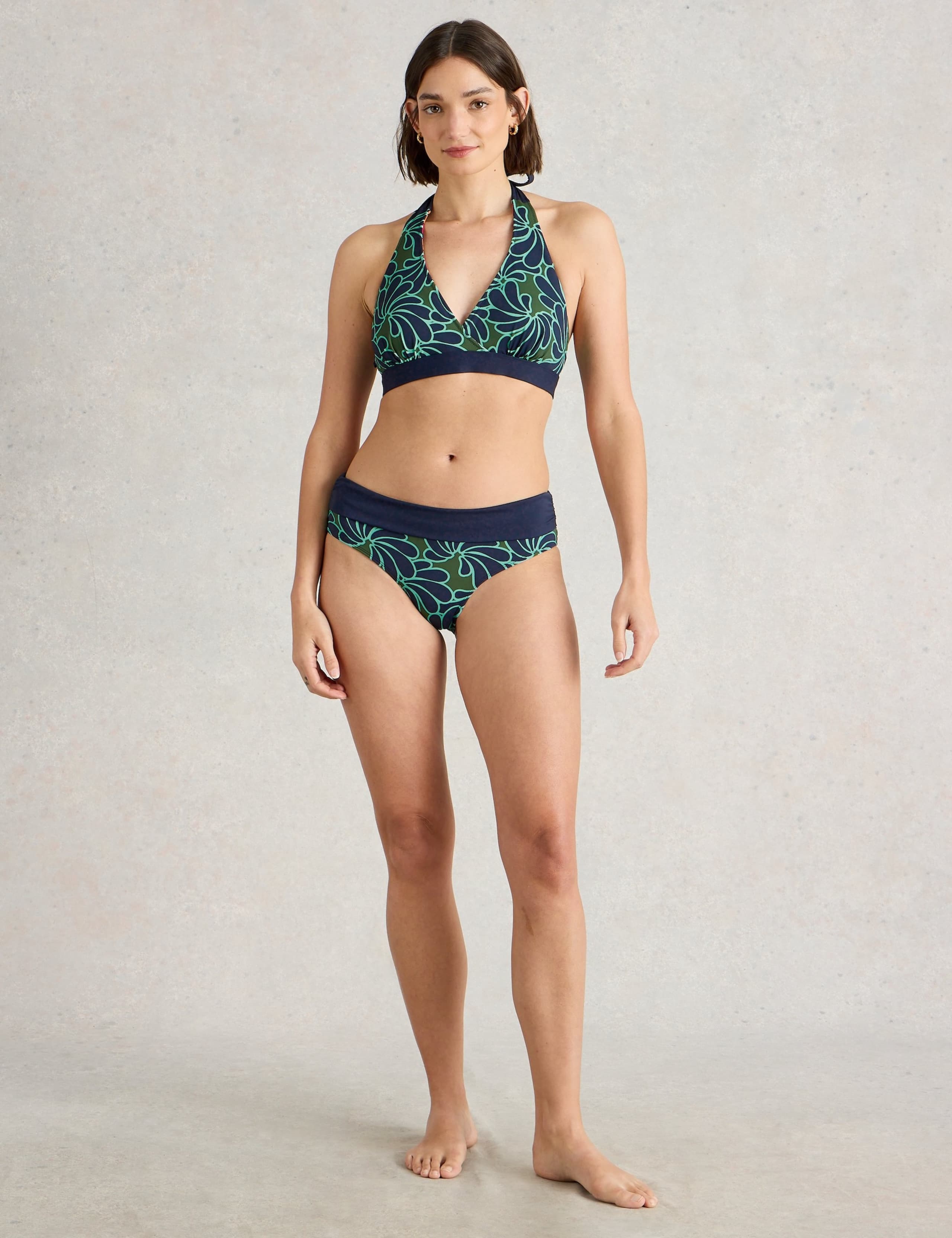 Reversible Roll Top Bikini Bottoms