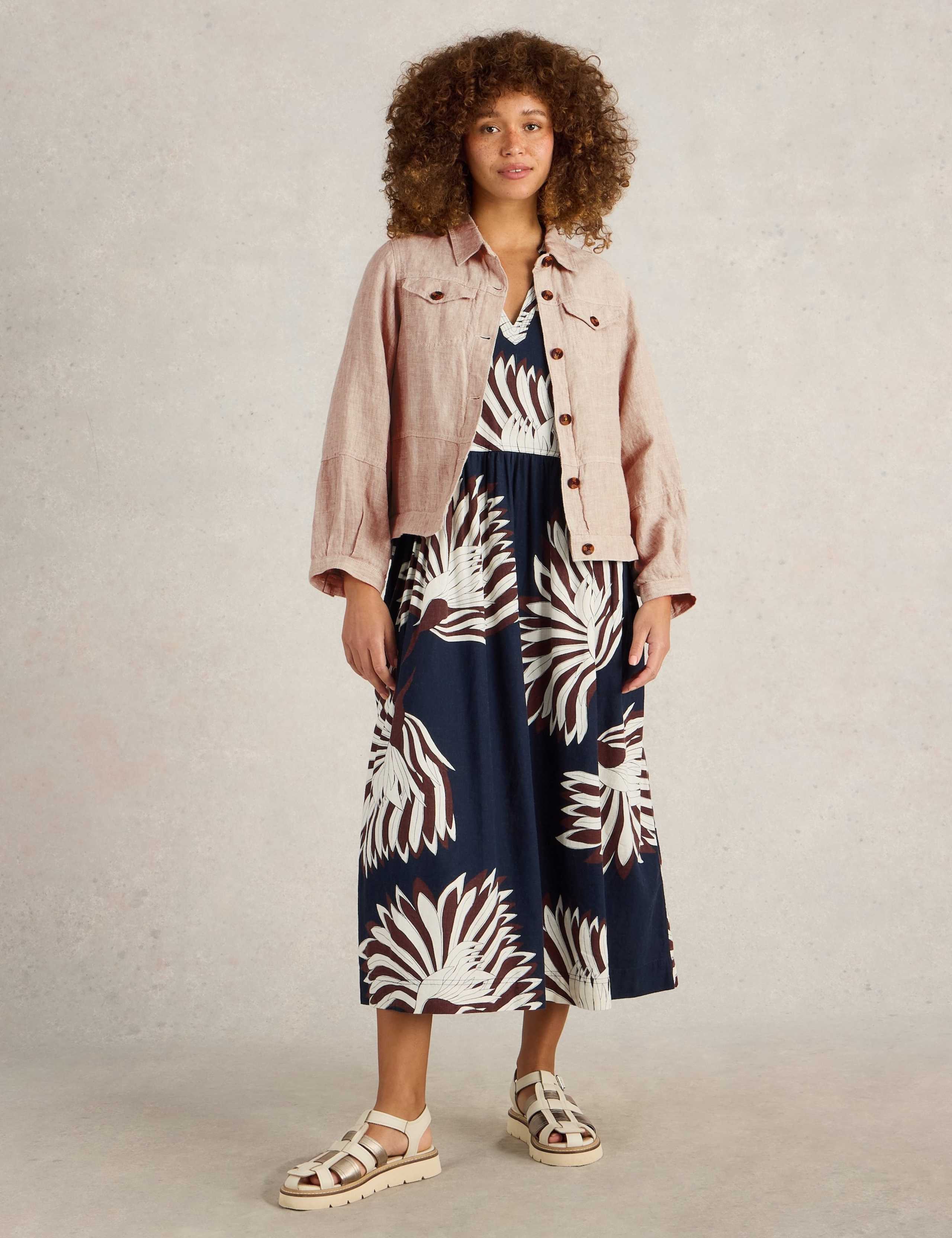Pure Linen Lightweight Jacket