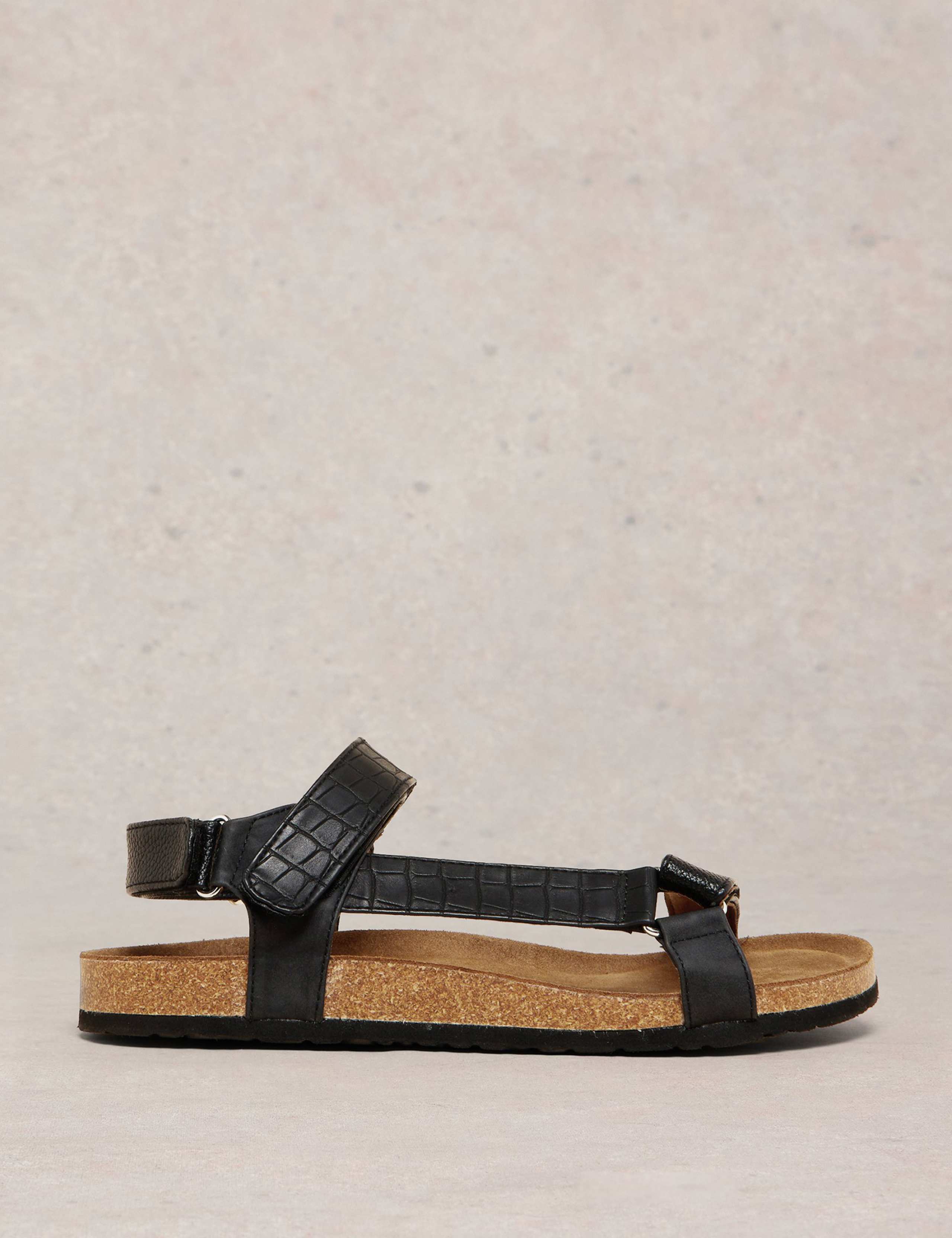 Leather Footbed Sandals