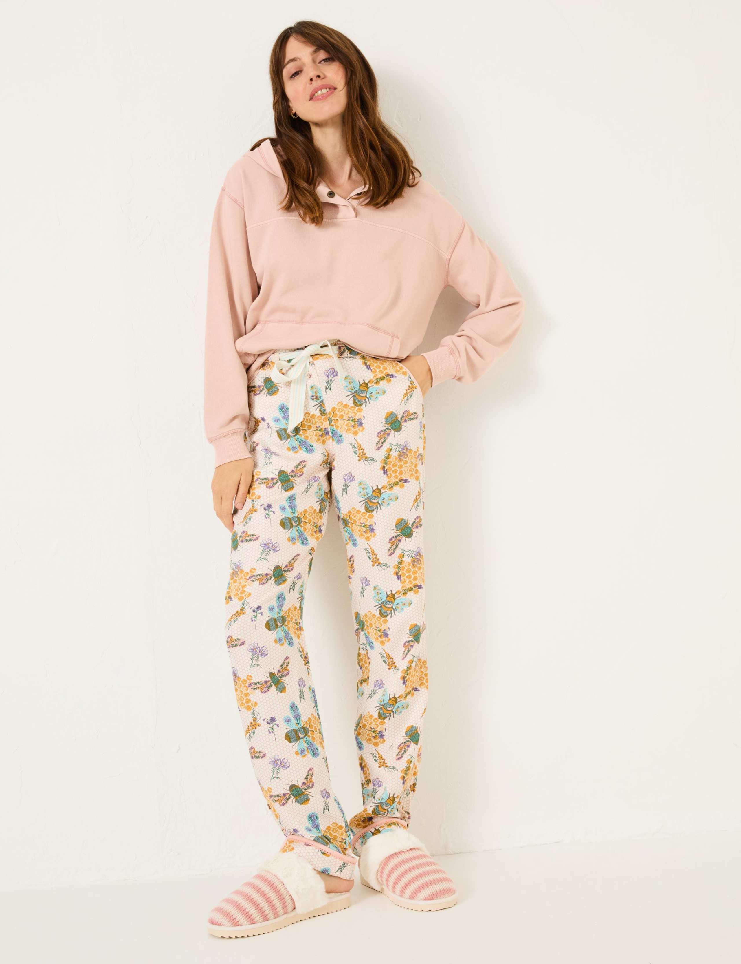 Bee Print Pyjama Bottoms
