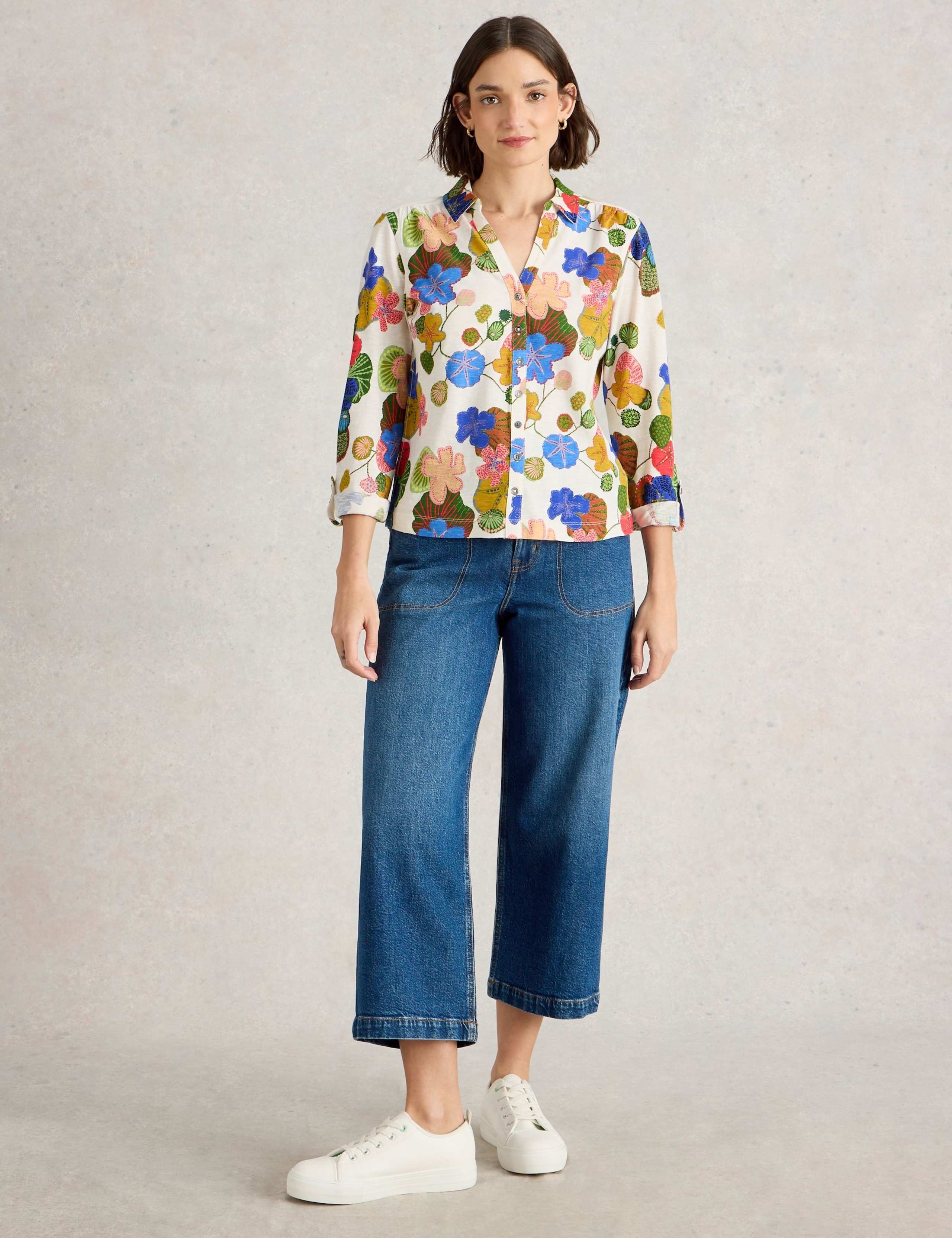 Jersey Floral Shirt