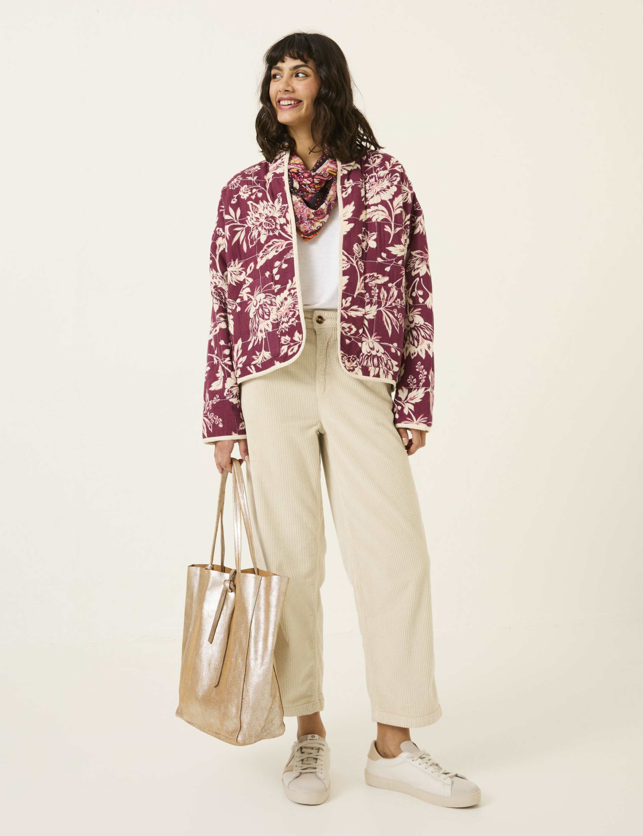 Floral Quilted Jacket