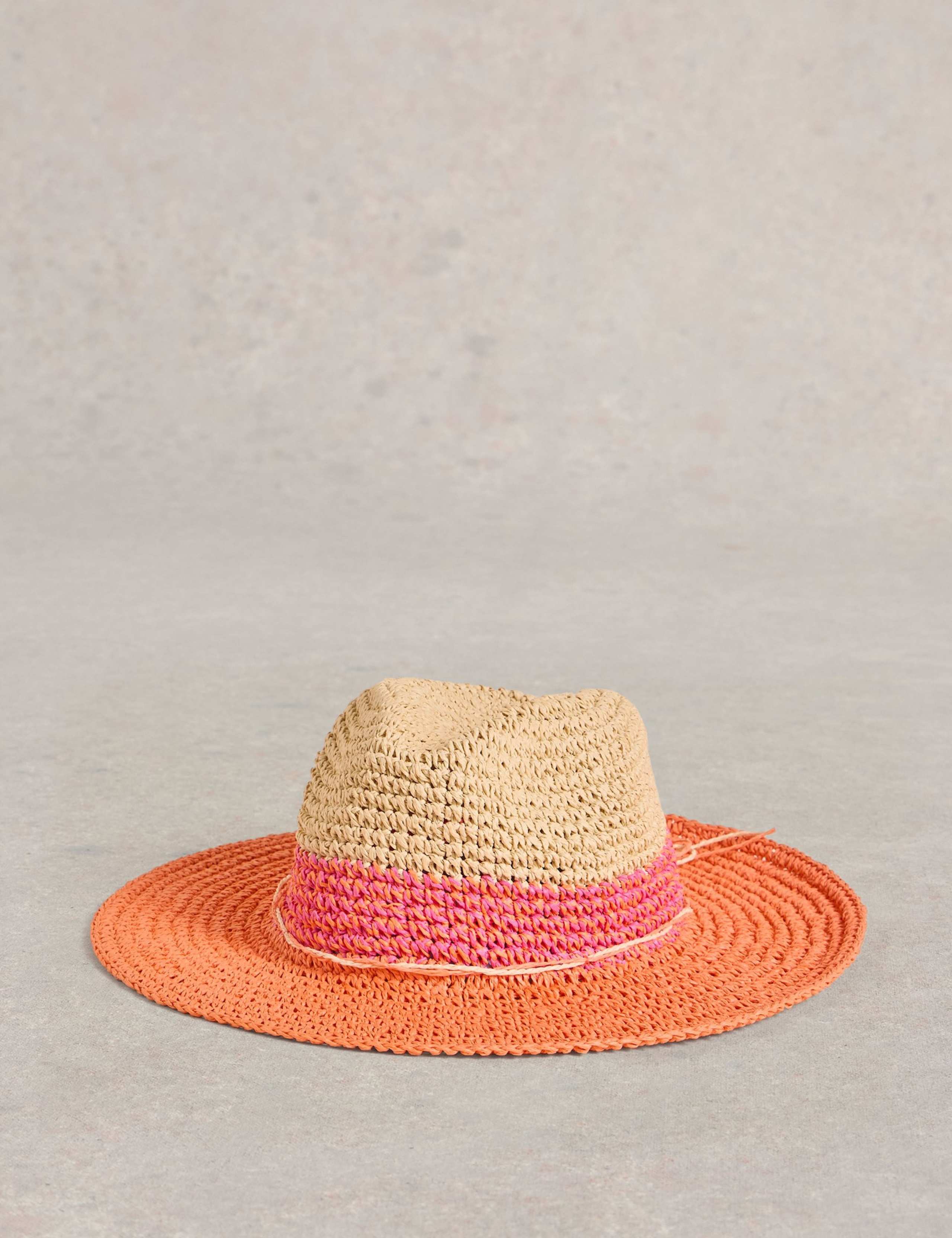 Straw Fedora Hat