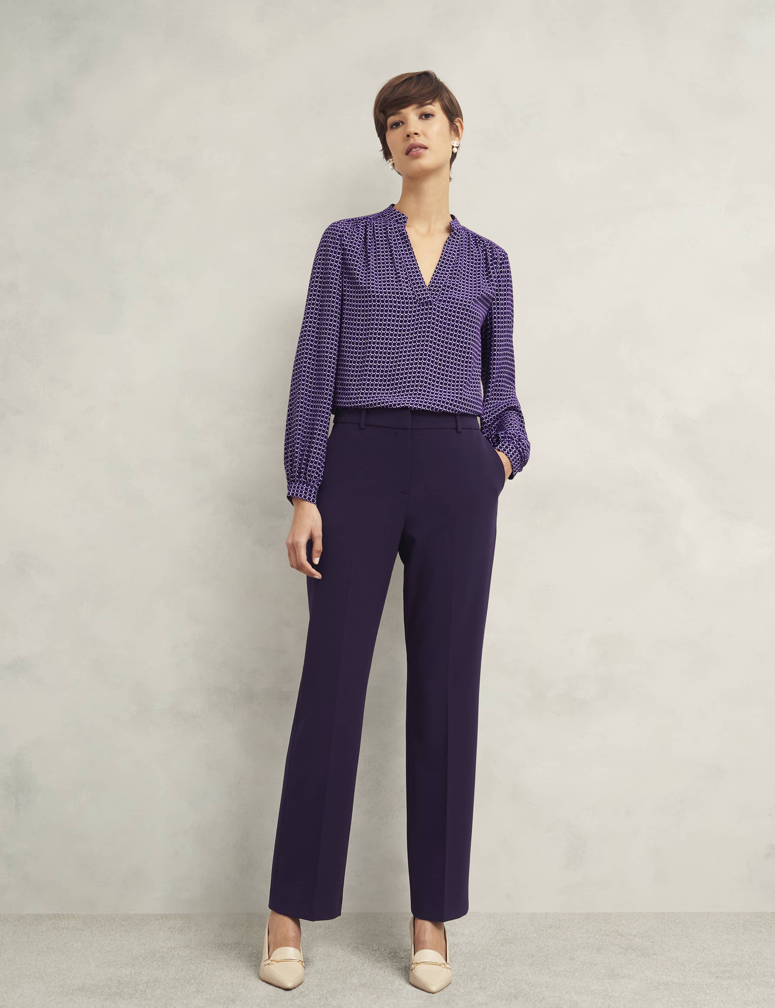 Slim Fit Trousers