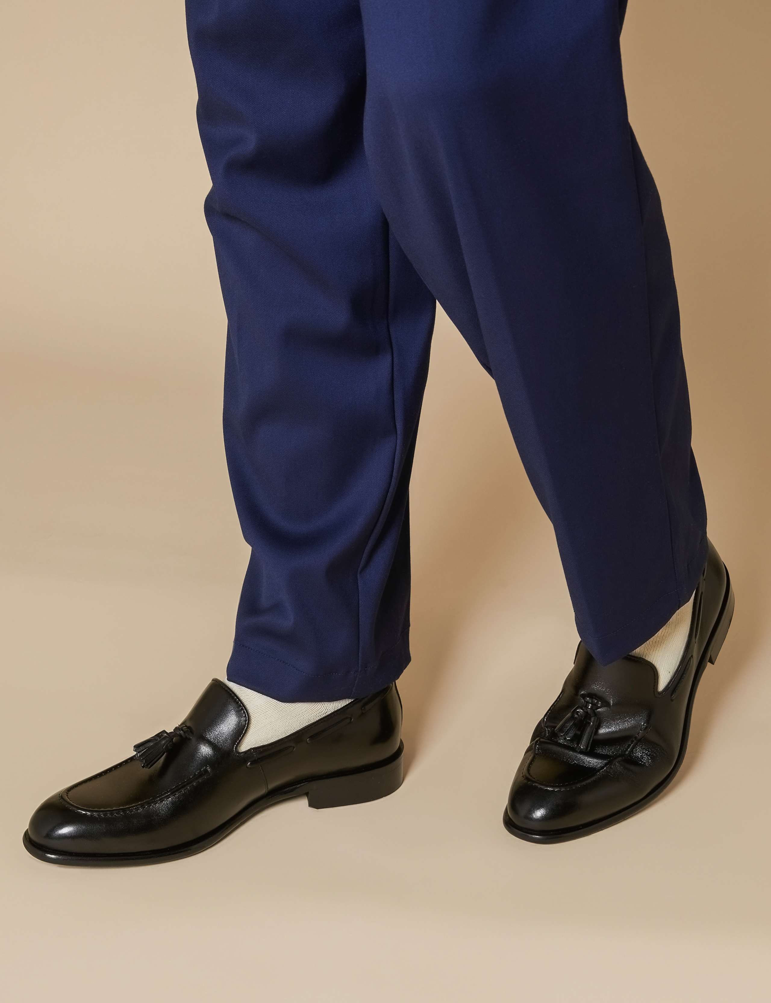 Leather Slip-On Shoes