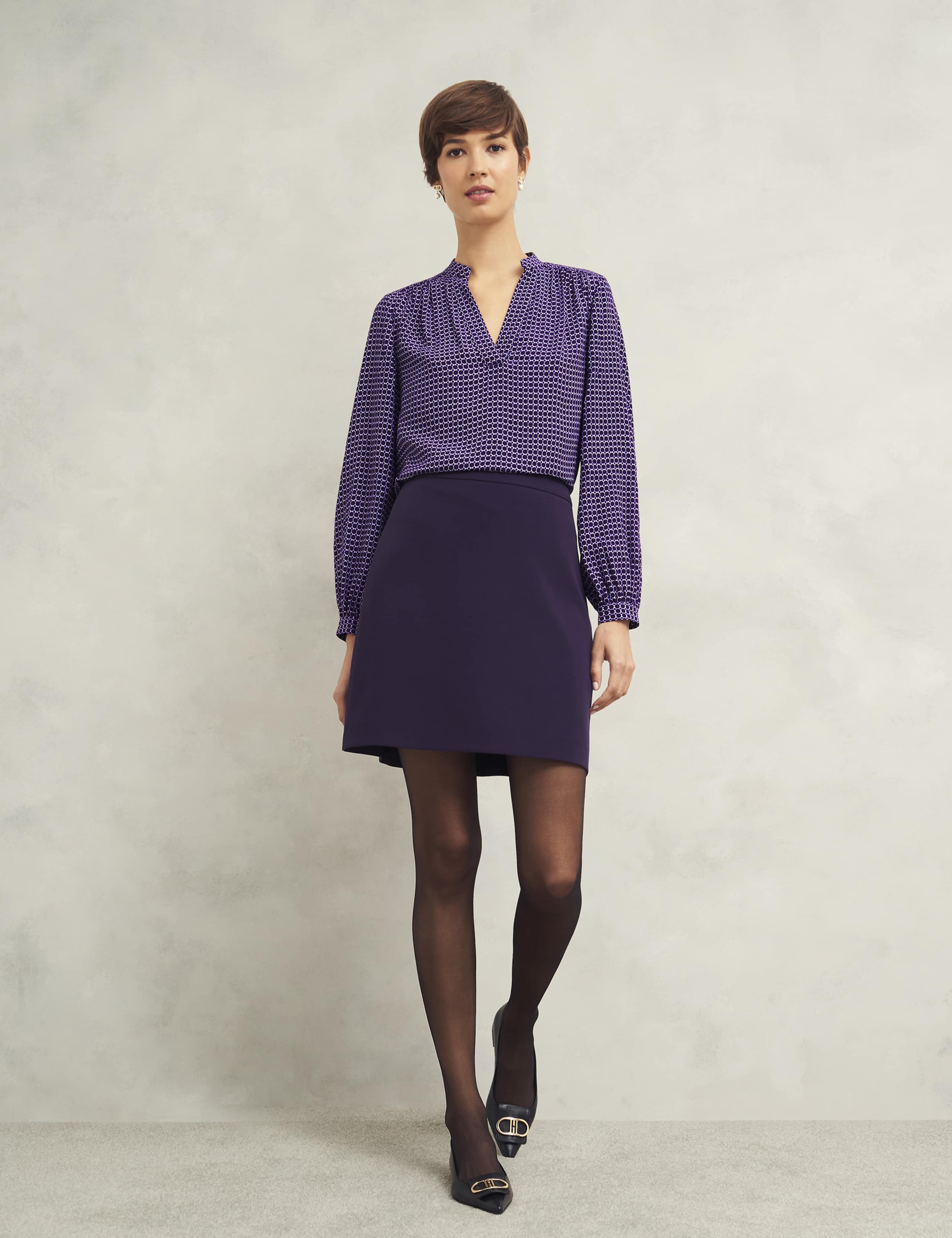 Mini A-Line Skirt
