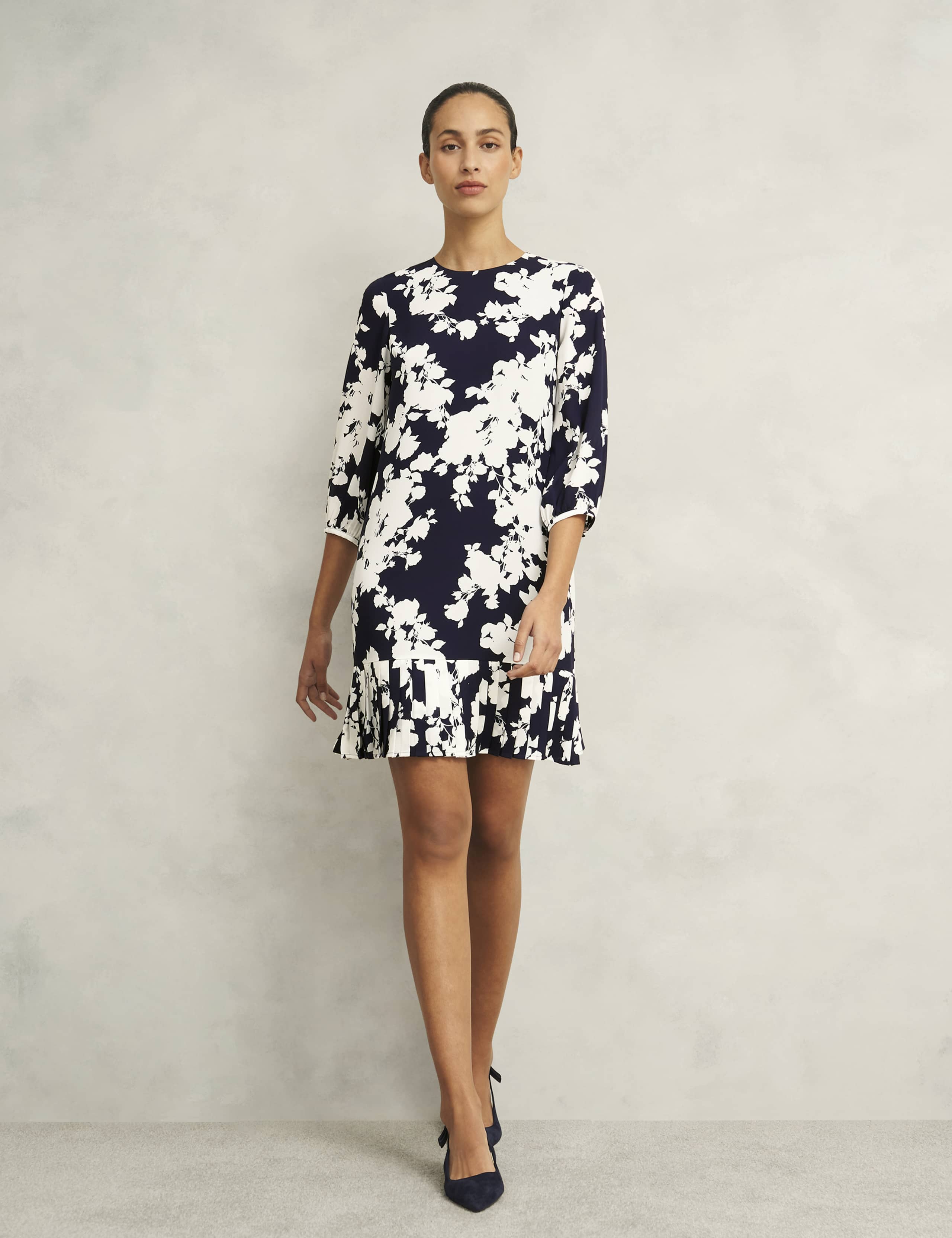 Floral Mini Skater Dress