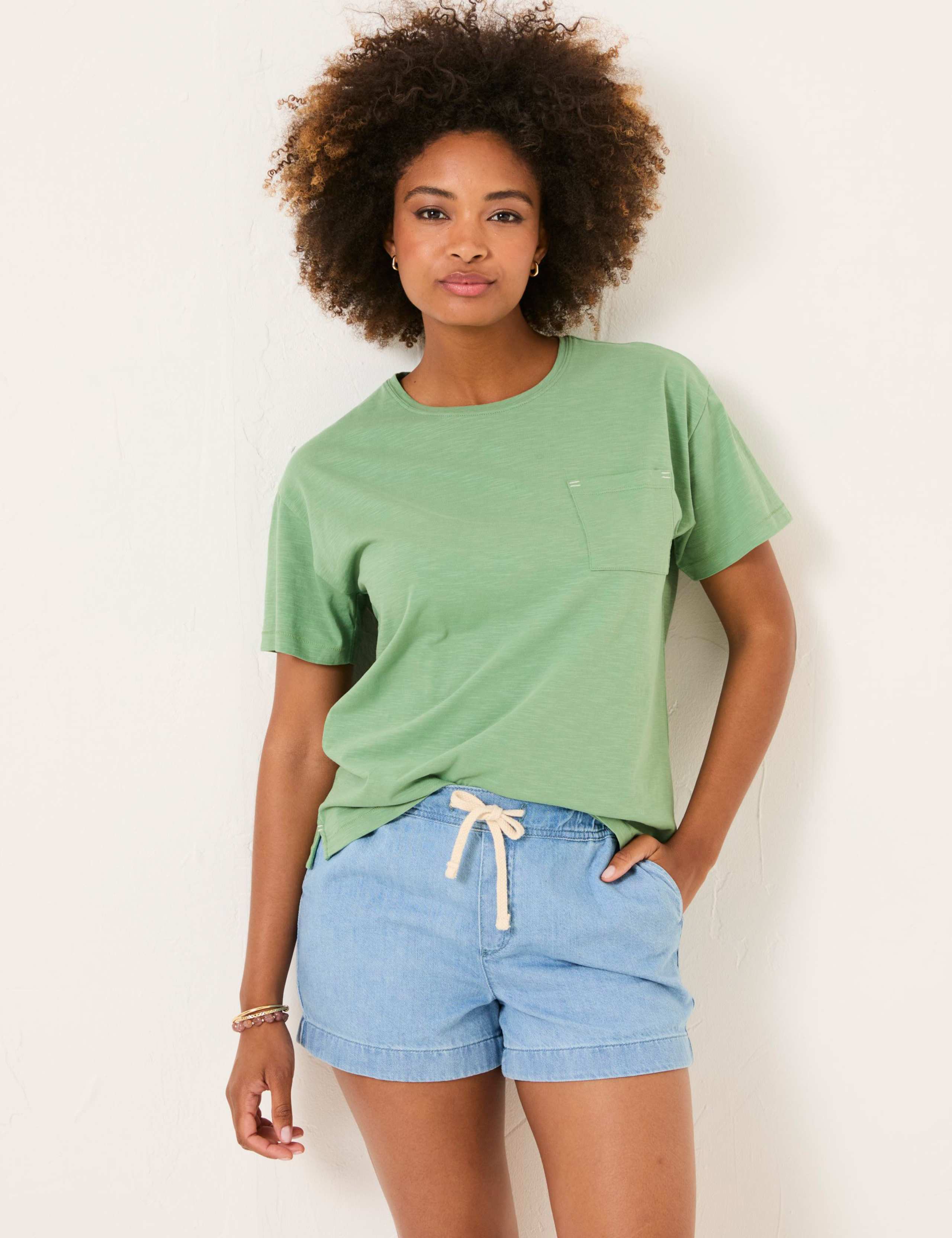 Pure Cotton Pocket T-Shirt