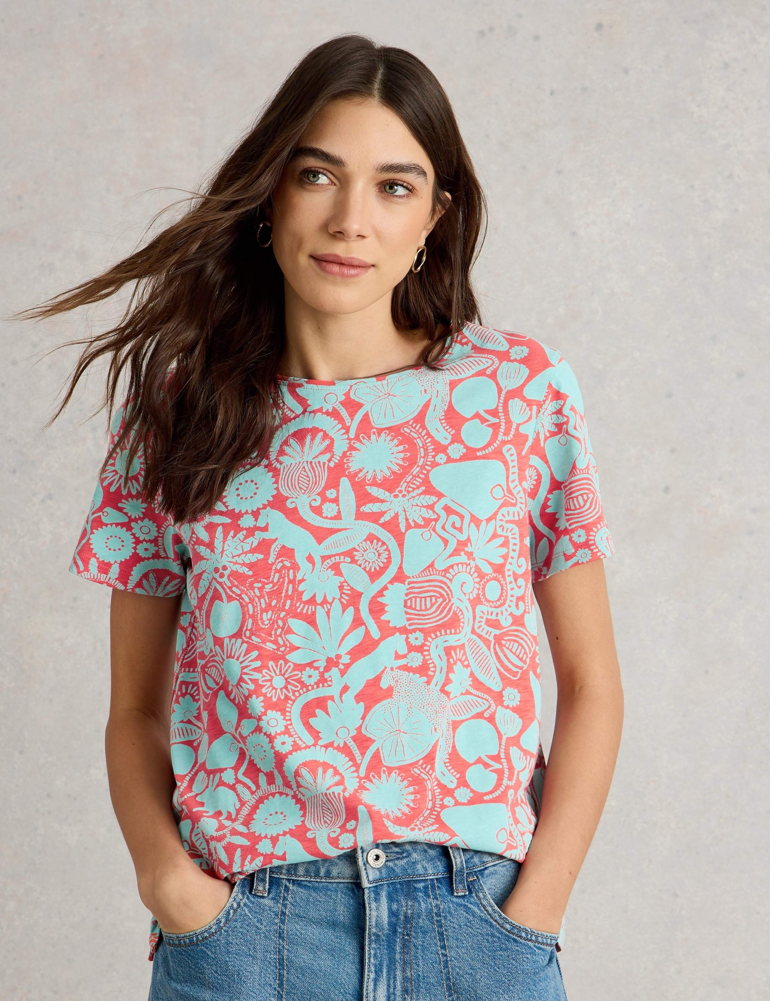 Pure Cotton Printed T-Shirt