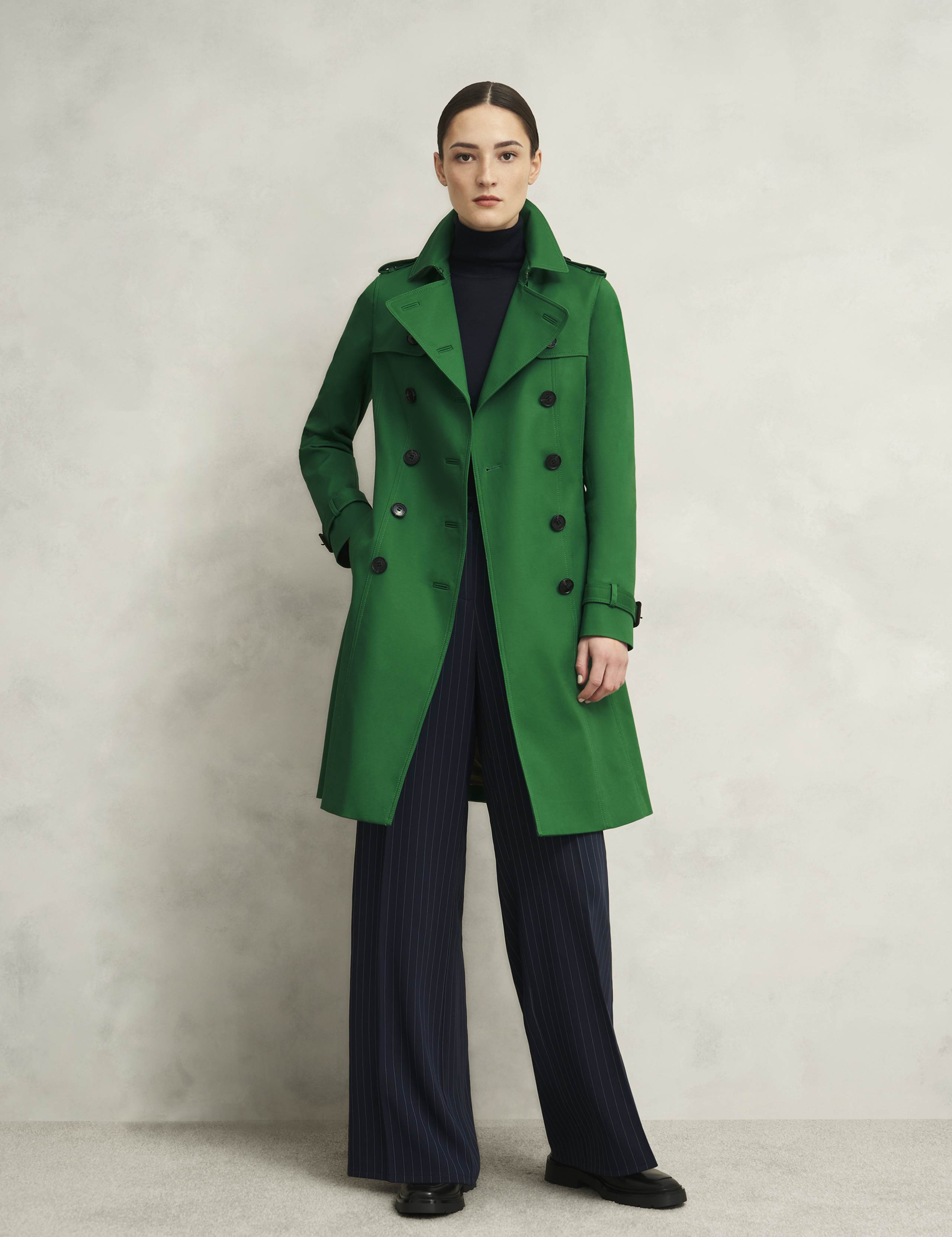 Cotton Rich Belted Trench Coat