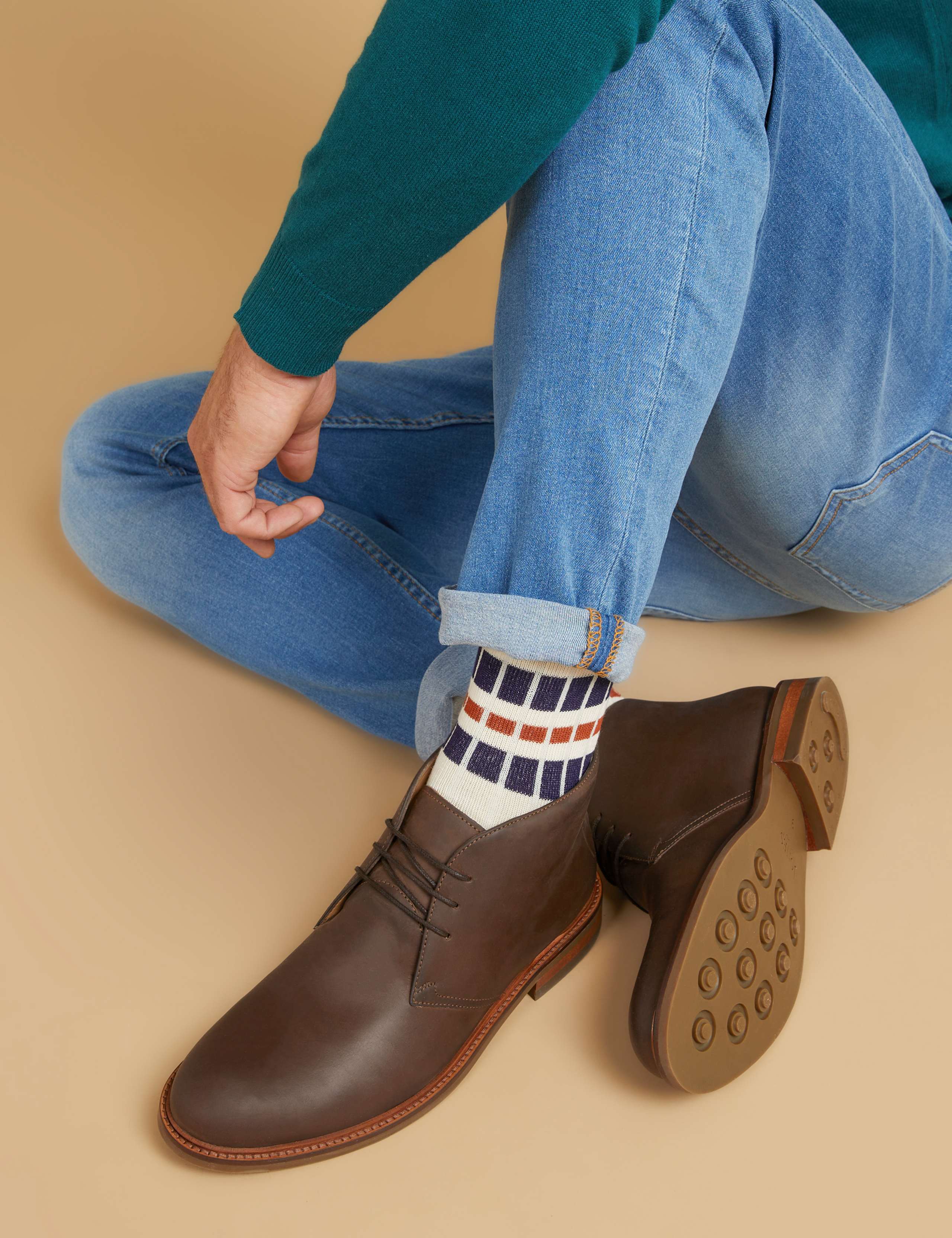 Leather Chukka Boots