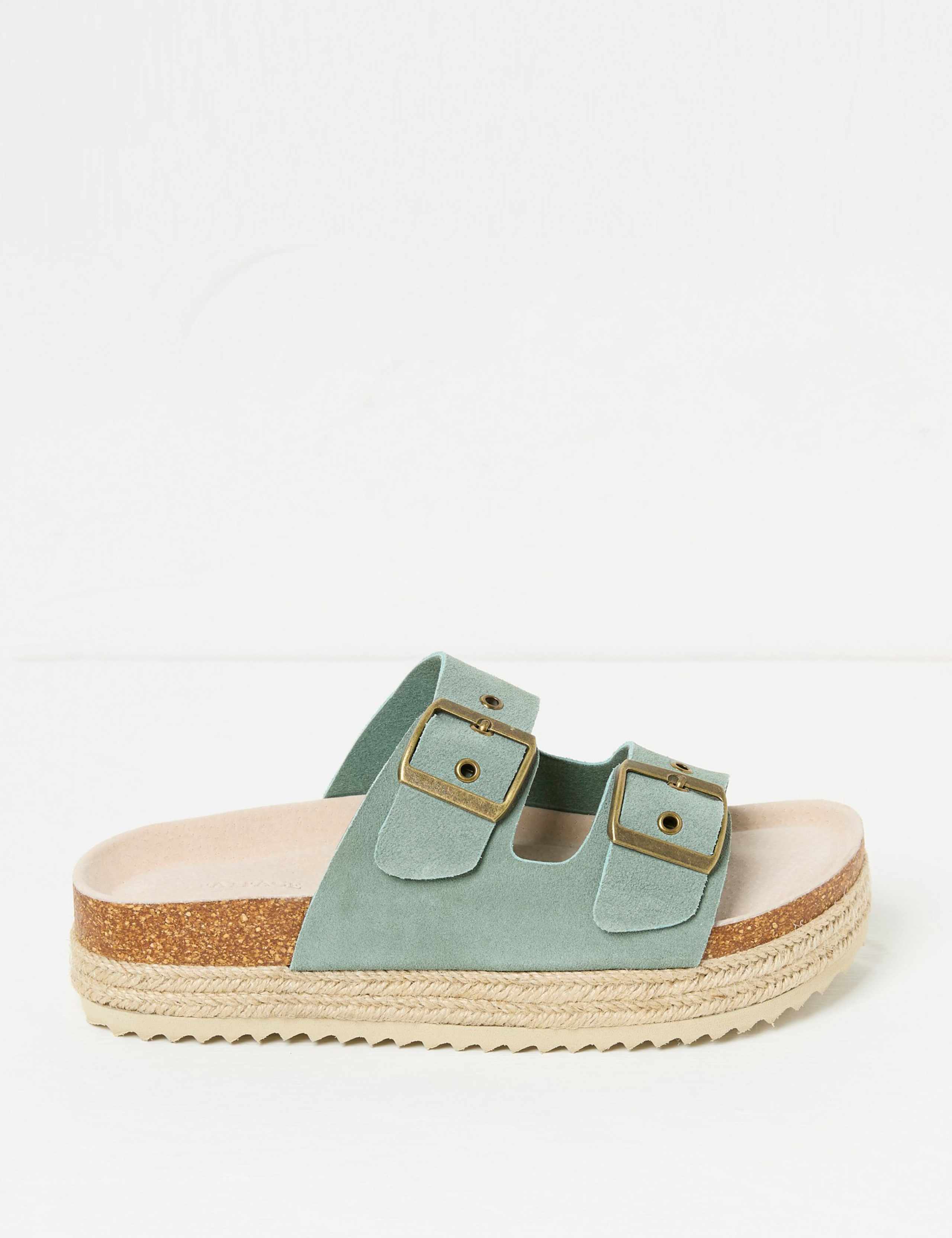 Flat Buckle Sandals