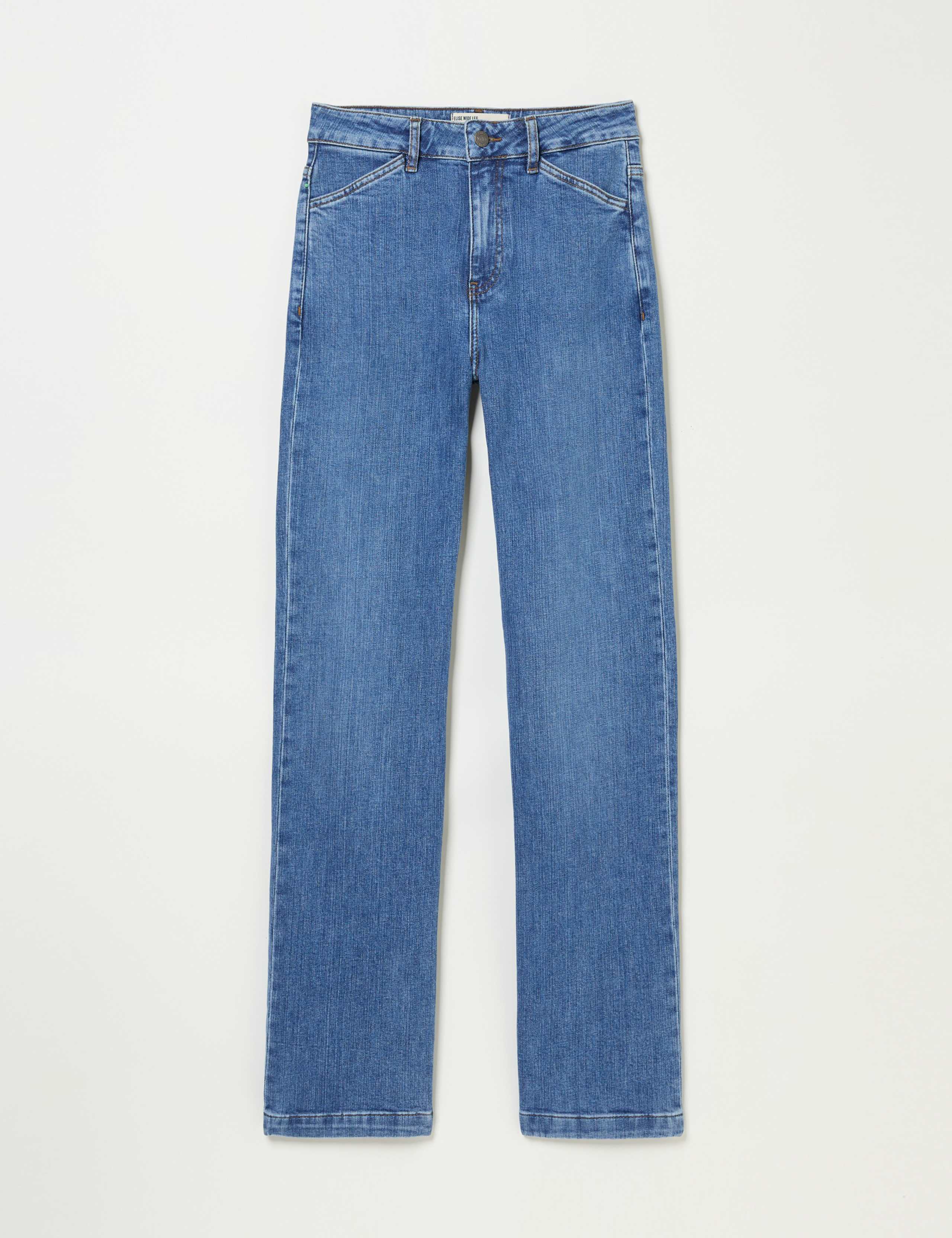 High Waisted Wide Leg Jeans
