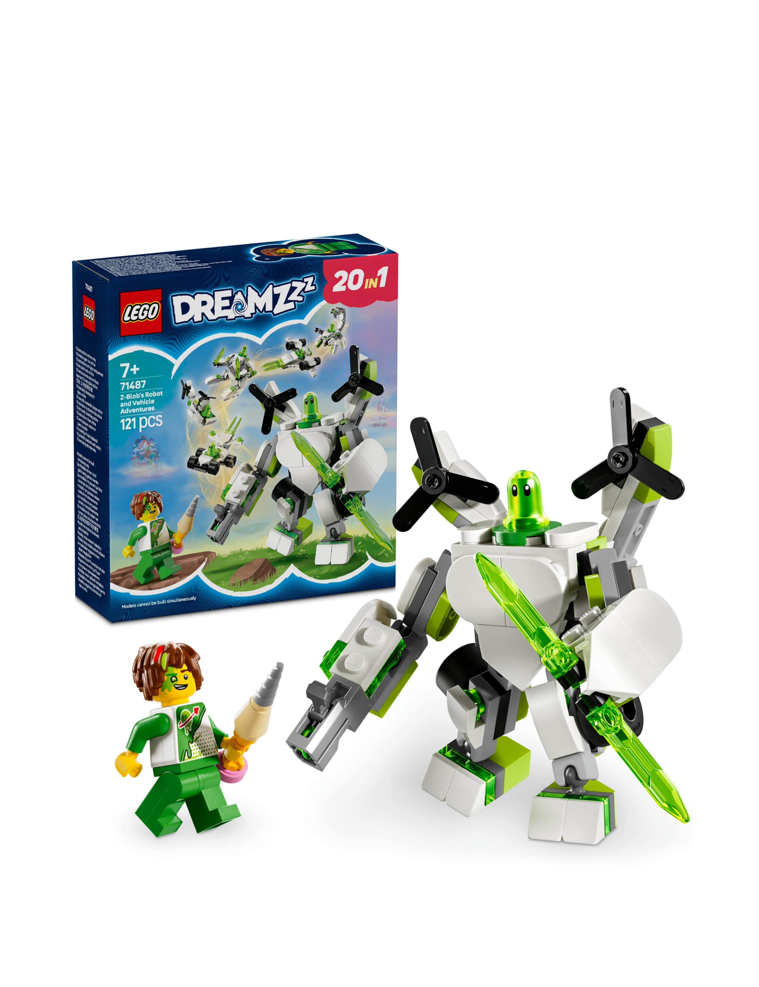 LEGO® DREAMZzz Z-Blob’s Robot and Vehicle Adventures 71487 (7+ Yrs)