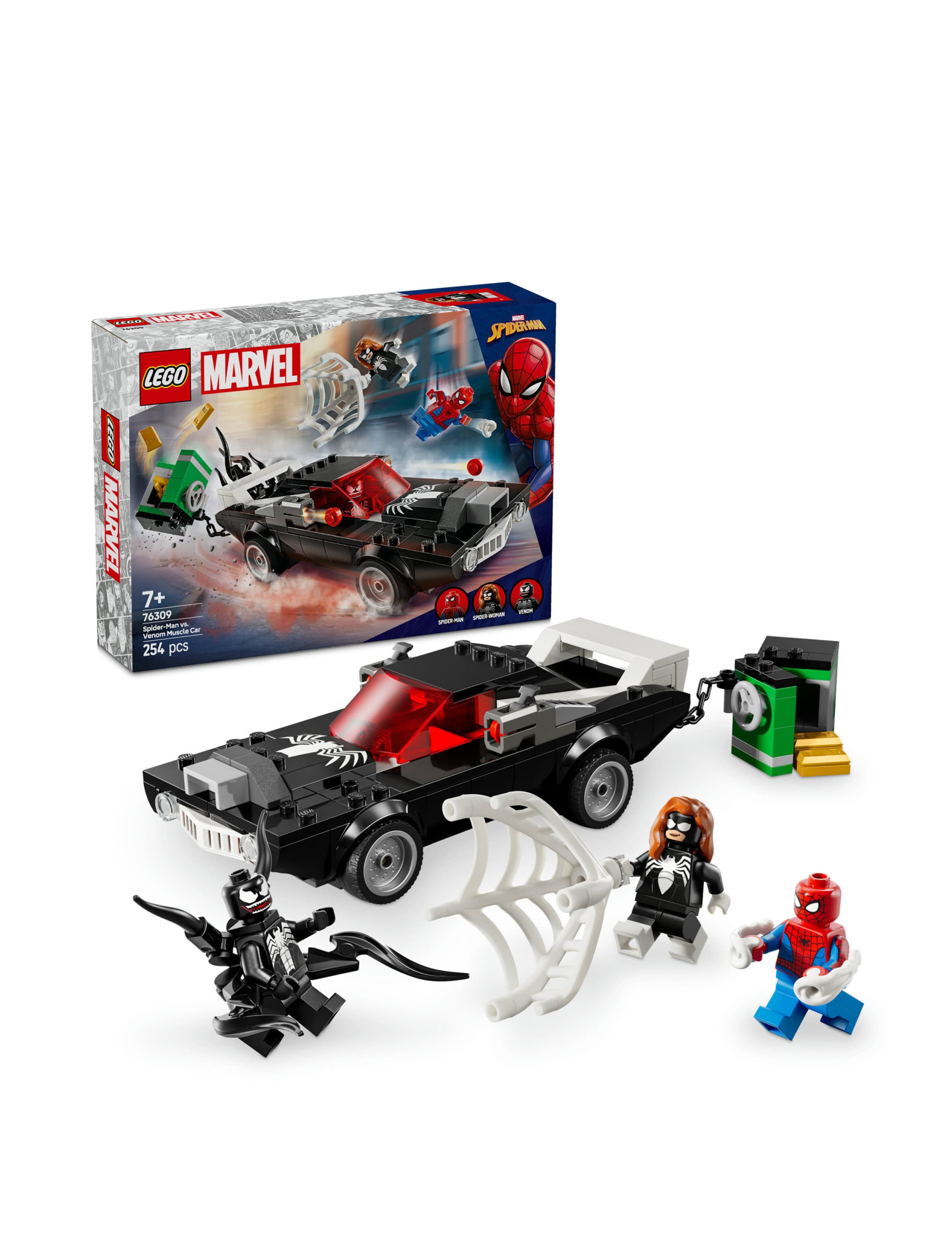 LEGO® Marvel Spider-Man vs. Venom Muscle Car 76309 (7+ Yrs)