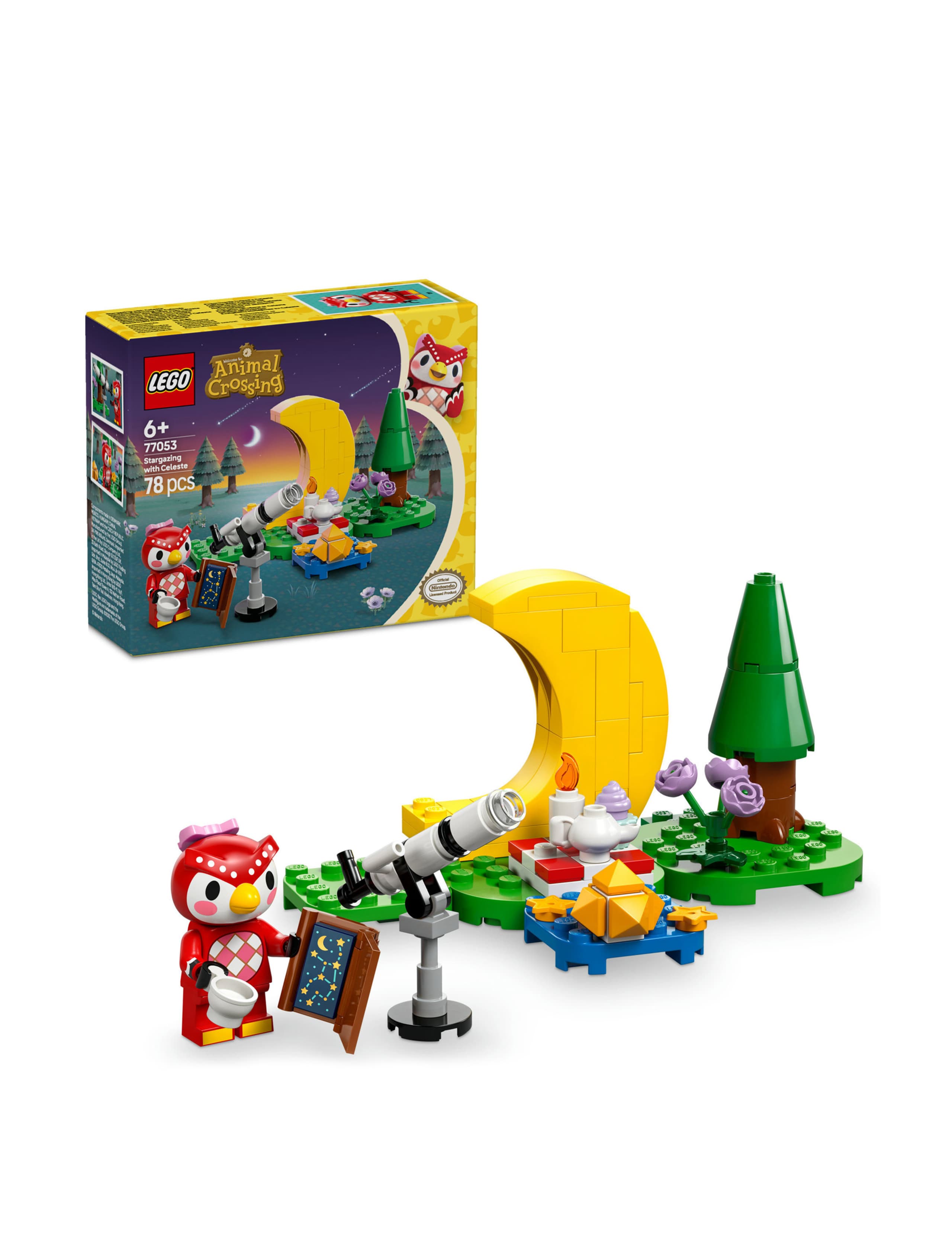 LEGO® Animal Crossing Stargazing with Celeste 77053  (6+ Yrs)